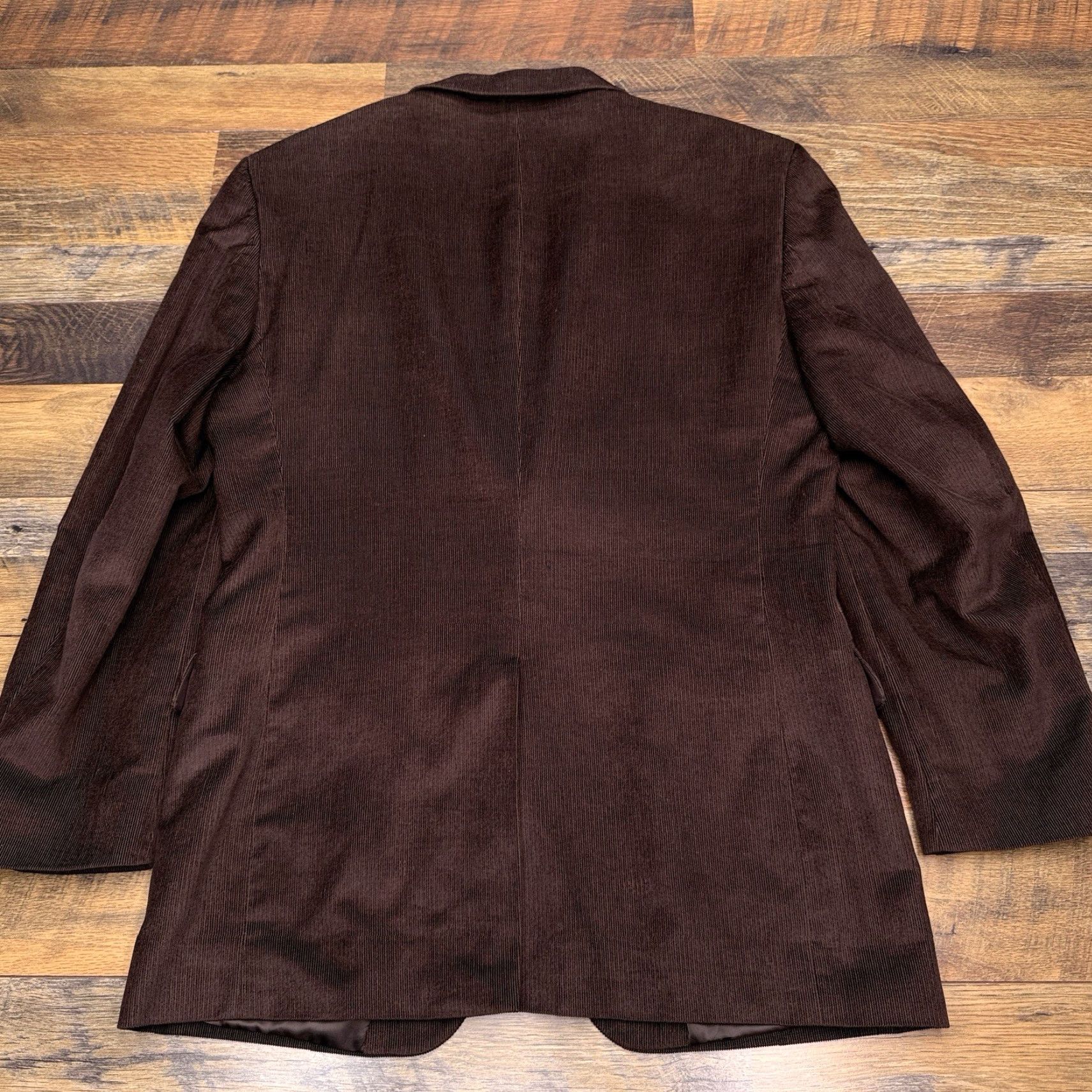 Jos. A. Bank Jos A Bank Corduroy Sport Coat Mens 41R Brown Blazer Size 42R - 2 Thumbnail
