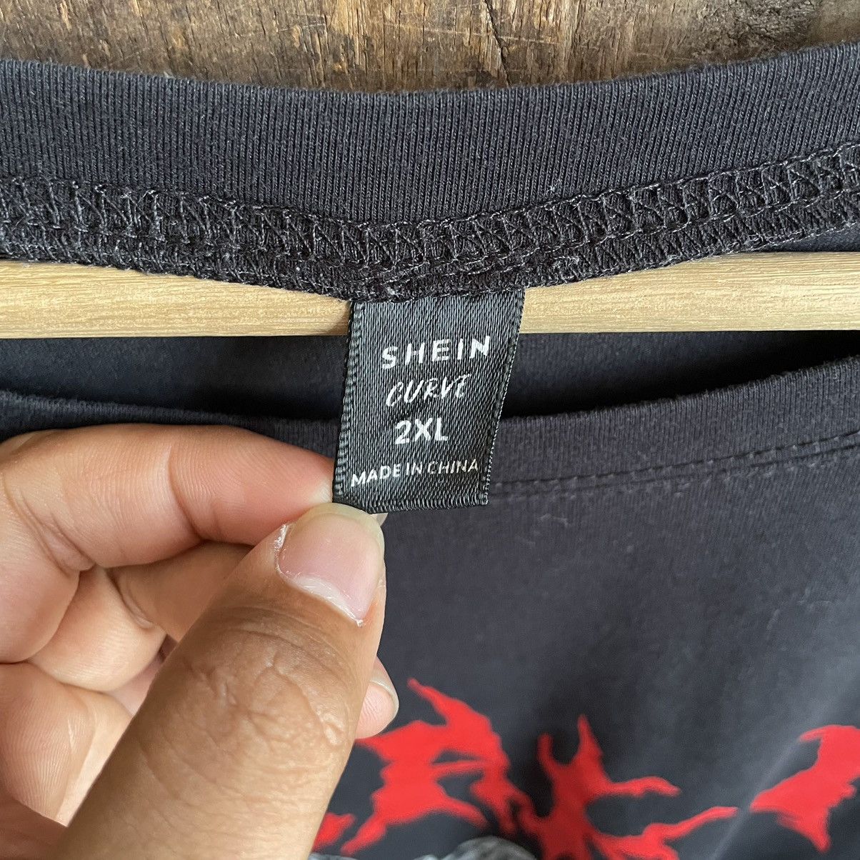 If Six Was Nine × Le Grande Bleu (L.G.B.) × Shein Shein Curve Distressed Sweatshirt Size XXL / US 16-18 / IT 52-54 - 4 Thumbnail
