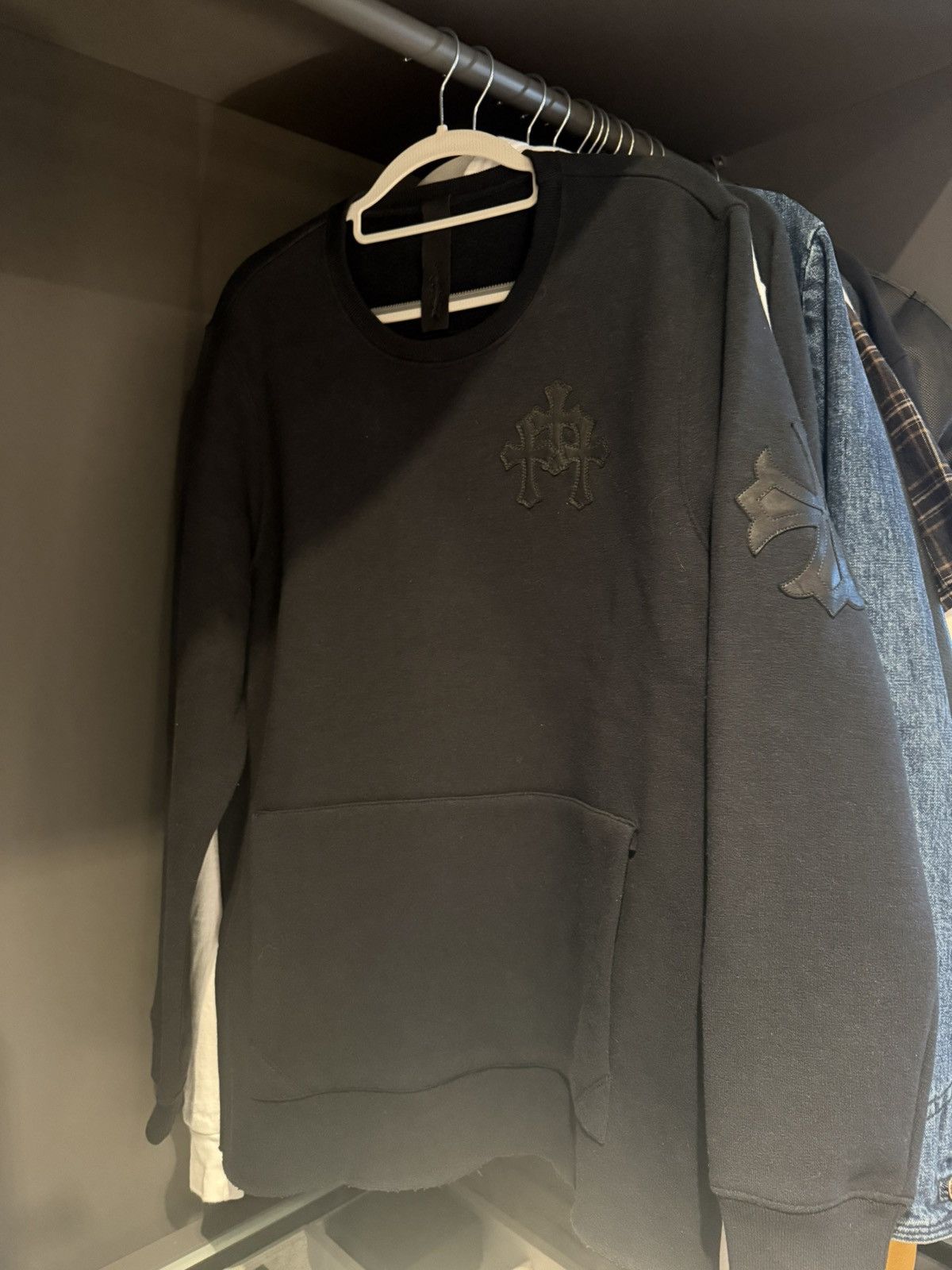 Chrome Hearts Chrome Hearts Black Sweater M Size US M / EU 48-50 / 2 - 2 Thumbnail
