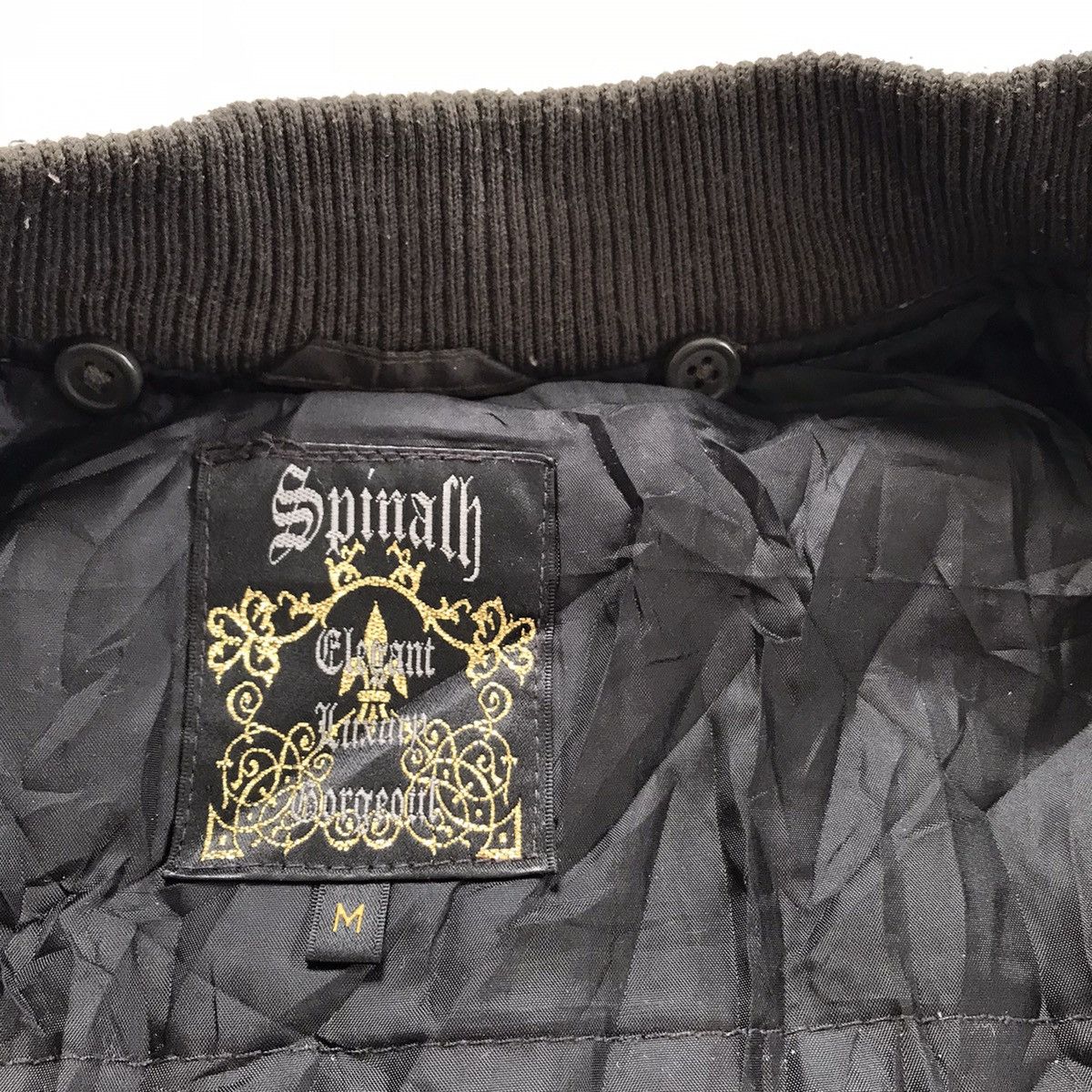 Japanese Brand Spinalh bomber style jacket military Size US M / EU 48-50 / 2 - 12 Thumbnail