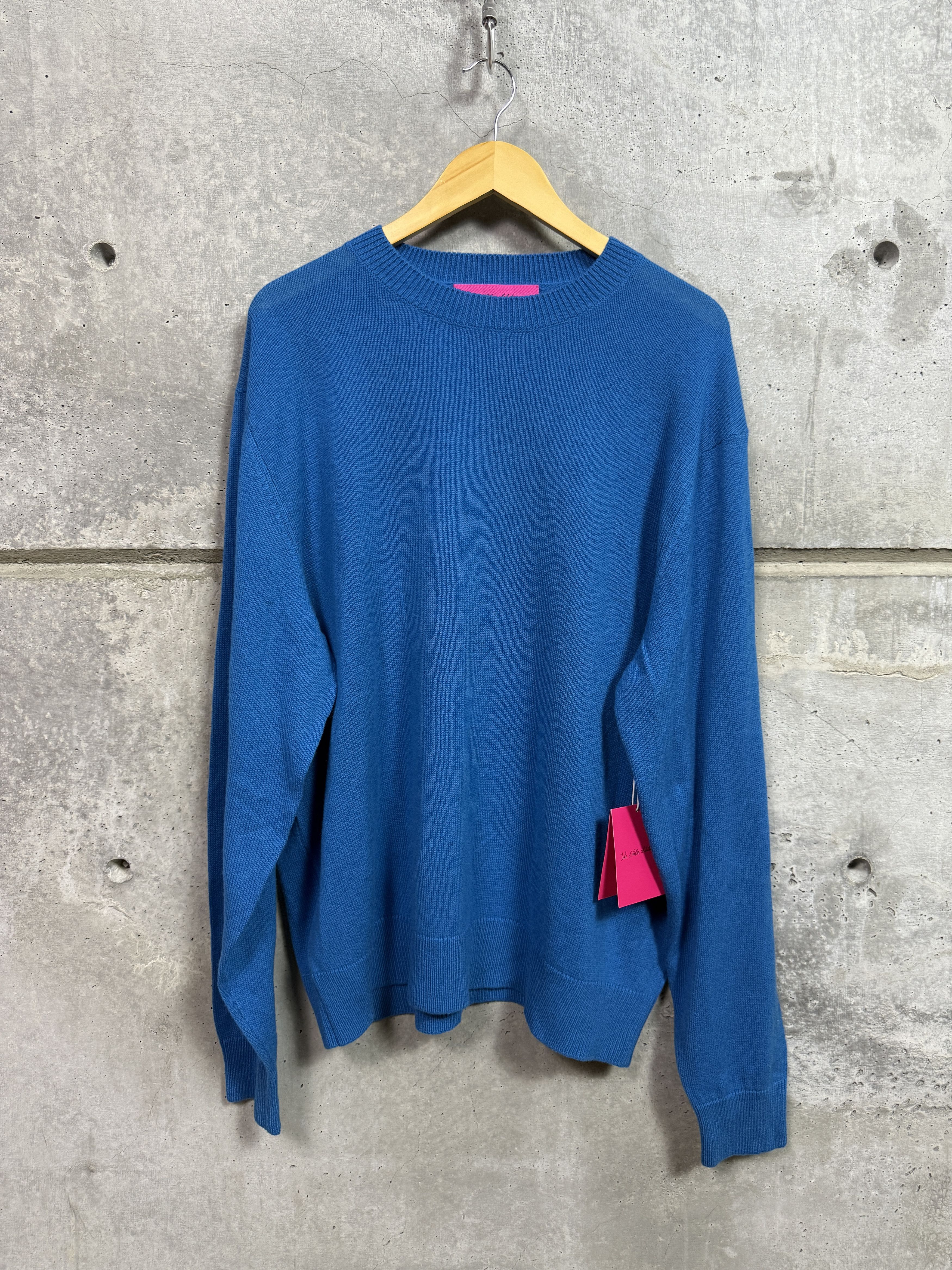 The Elder Statesman $1015 The Elder Statesman Tranquility Crew Cashmere Sweater Size US XXL / EU 58 / 5 - 6 Thumbnail