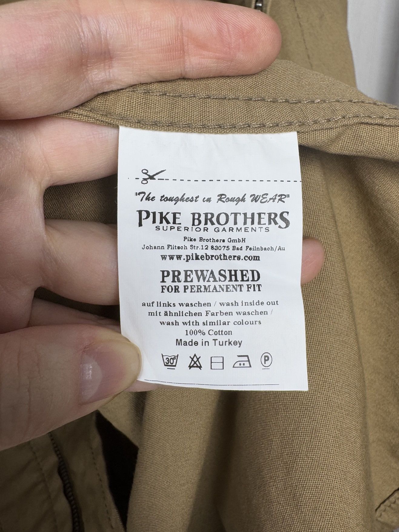 Pike Brothers Pike Brothers 1944 ANJ-2 Flight Jacket sand beige Size US M / EU 48-50 / 2 - 9 Thumbnail
