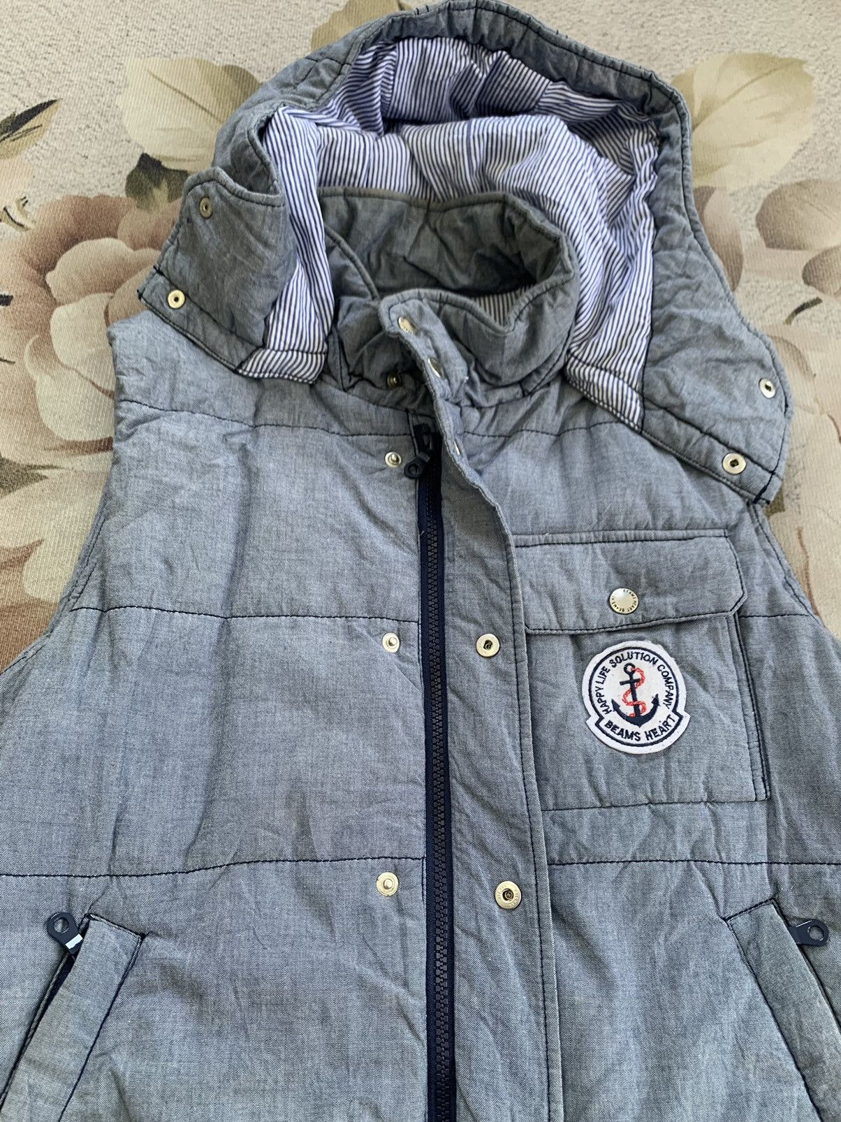 Beams Plus Beams Heart Vest Hooded Size US M / EU 48-50 / 2 - 8 Thumbnail