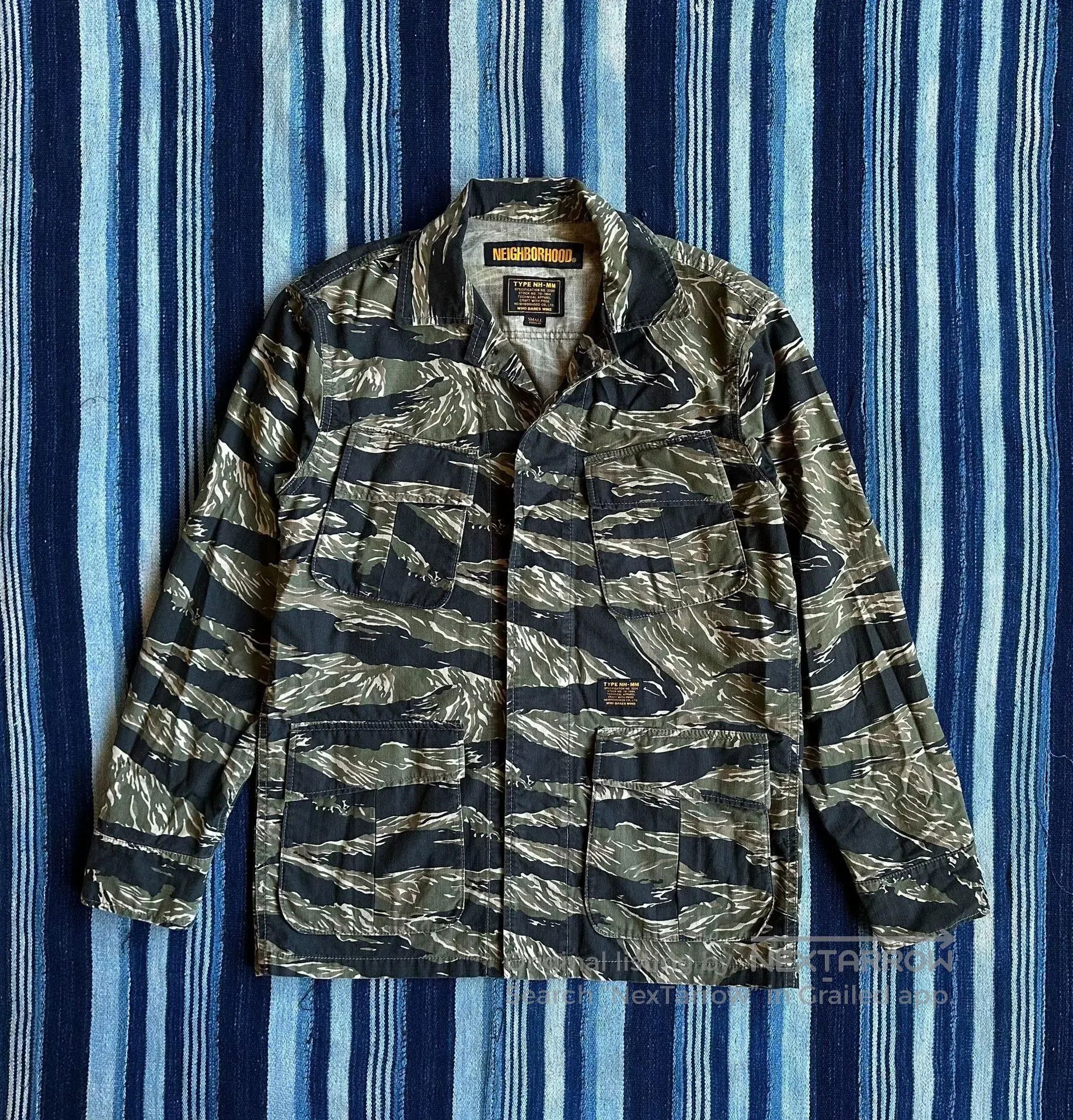 Neighborhood neighborhood camo military-style jacket. Size US S / EU 44-46 / 1 - 1 Thumbnail