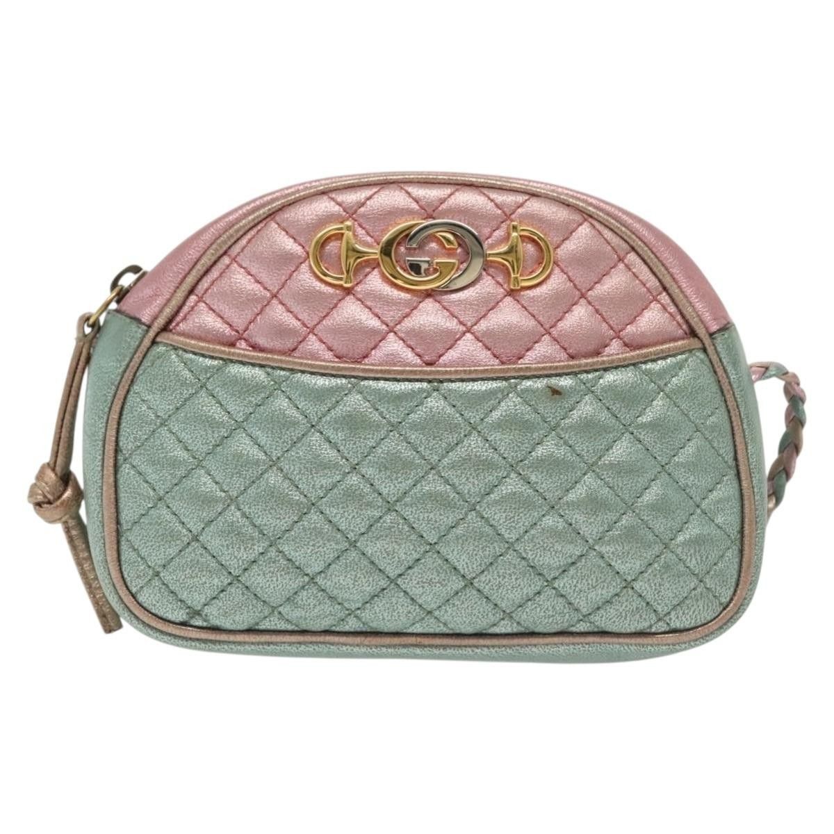 Gucci Gucci Trapuntata Camera Quilted Laminated Leather Size ONE SIZE - 1 Thumbnail