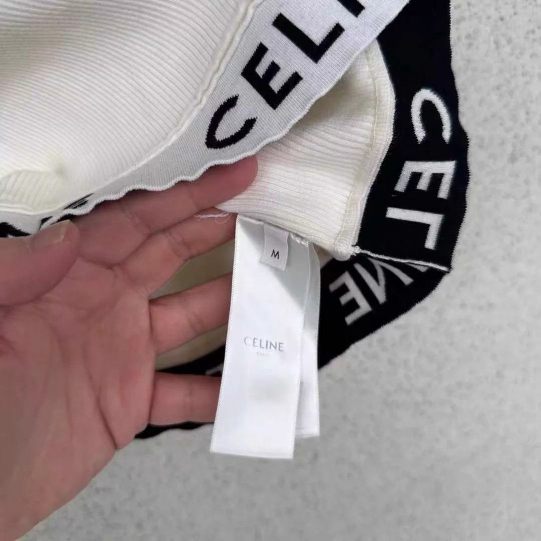 Celine Celine Slogan Tank Top M Worn Once Size M / US 6-8 / IT 42-44 - 4 Thumbnail