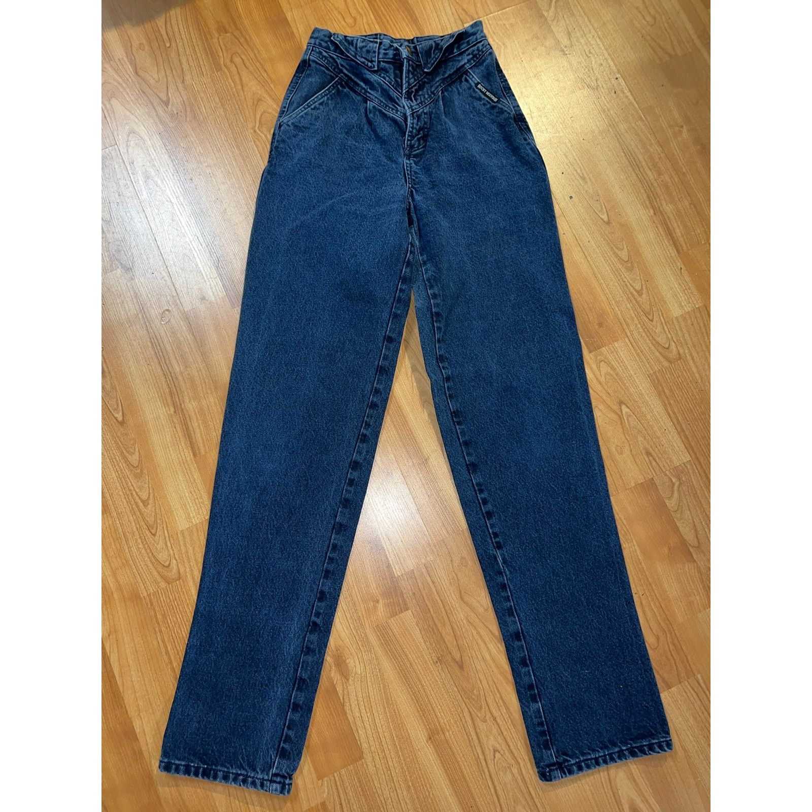 Vintage Womens Rockies Jeans High Rise Denim Bareback 5/6