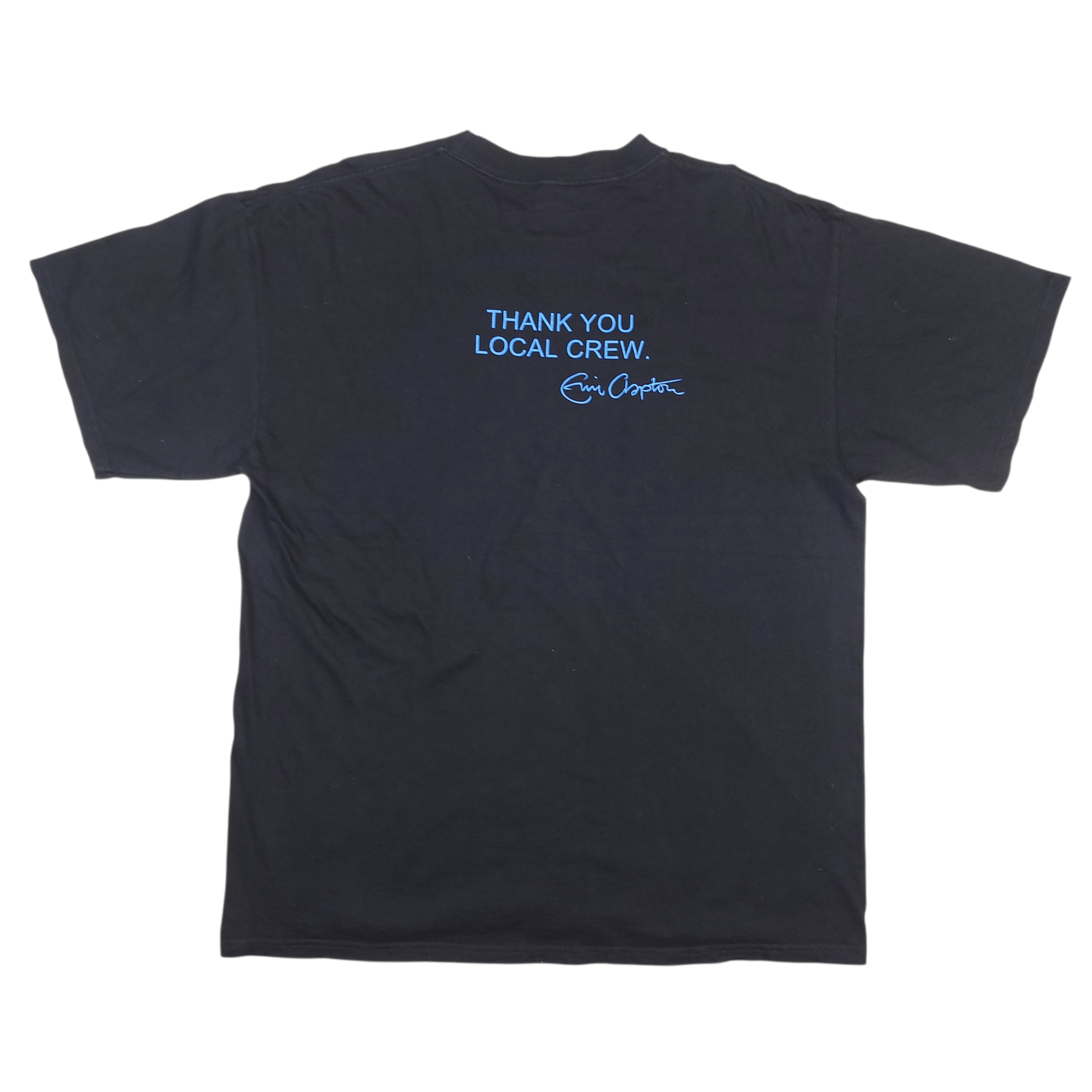 Band Tees Vintage 2001 Eric Clapton World Tour Local Crew TEE Size US XL / EU 56 / 4 - 3 Thumbnail