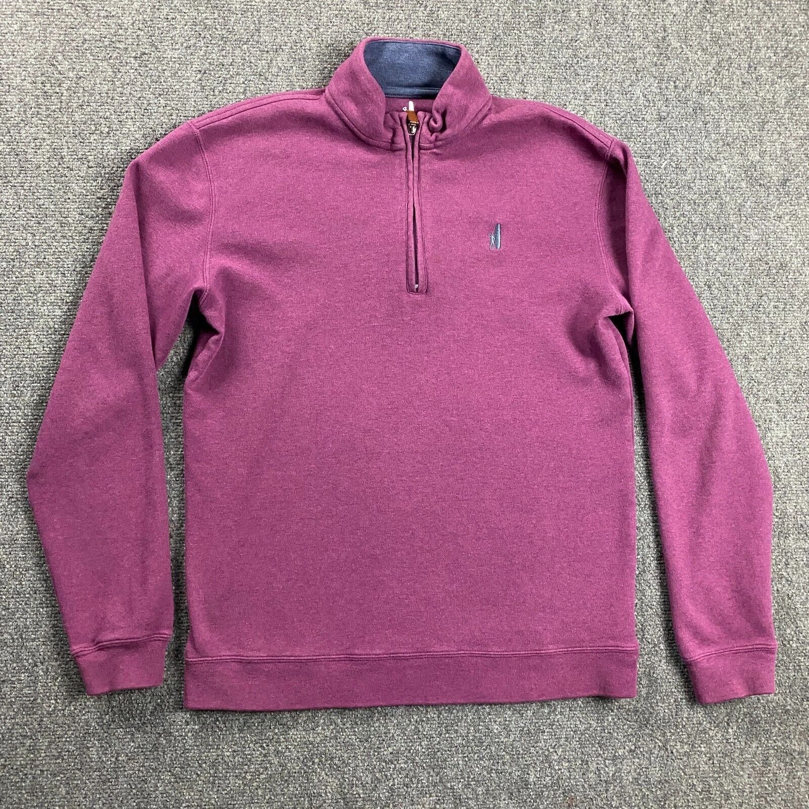 johnnie-O Johnnie O 1/4 Zip Pullover Mens Medium Sweatshirt Preppy Size US M / EU 48-50 / 2 - 1 Thumbnail
