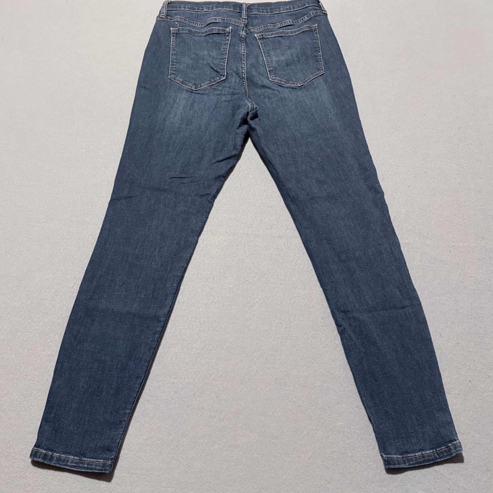 Banana Republic Banana Republic Skinny Jeans Women's Blue Denim Stretch High Rise Zip Fly - 8 Size 30" / US 8 / IT 44 - 2 Thumbnail