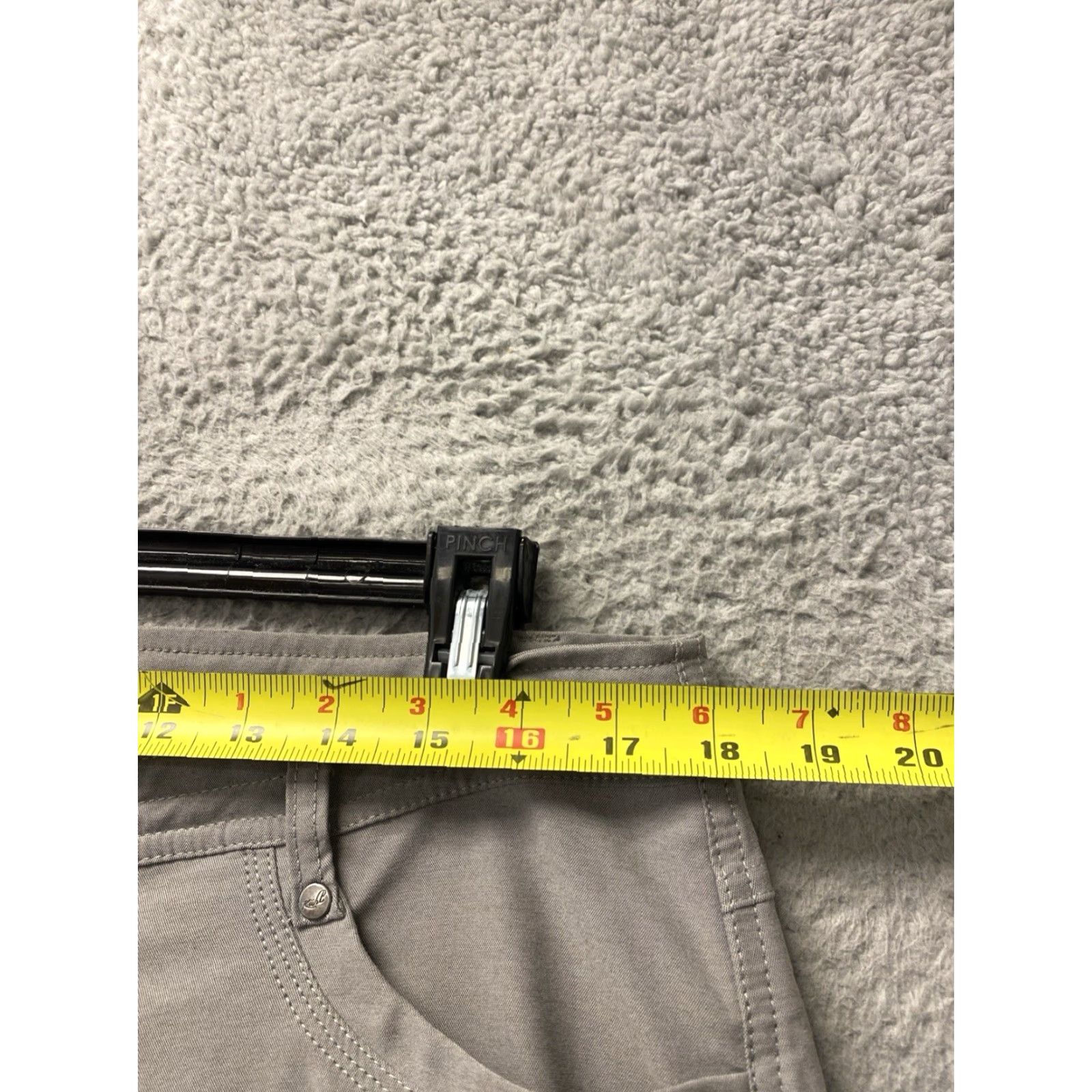 Vintage Kuhl Capri Pants 12 Gray Drawstrings Pockets Hiking Outdoor Camping Casual Travel Workwear Womens Size 34" / US 12 / IT 48 - 4 Thumbnail