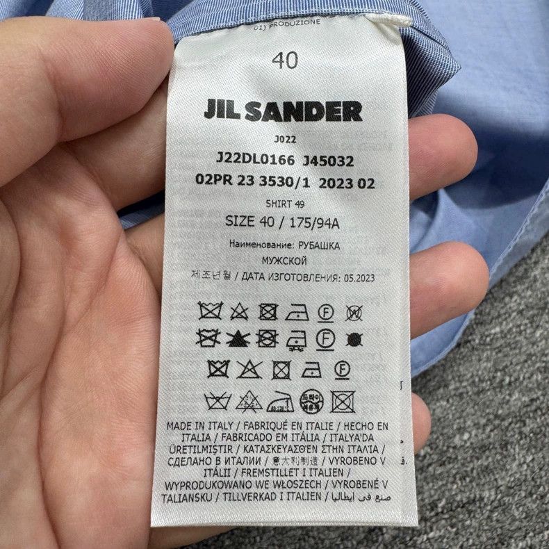 Jil Sander JIL SANDER Loose and comfortable solid single-breasted cot Size US XXS / EU 40 - 2 Thumbnail