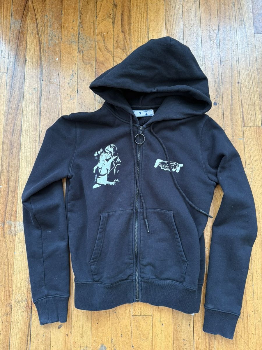 Off-White OFF-WHITE Slim Fit Kiss 21 Hoodie Size US XS / EU 42 / 0 - 1 Thumbnail