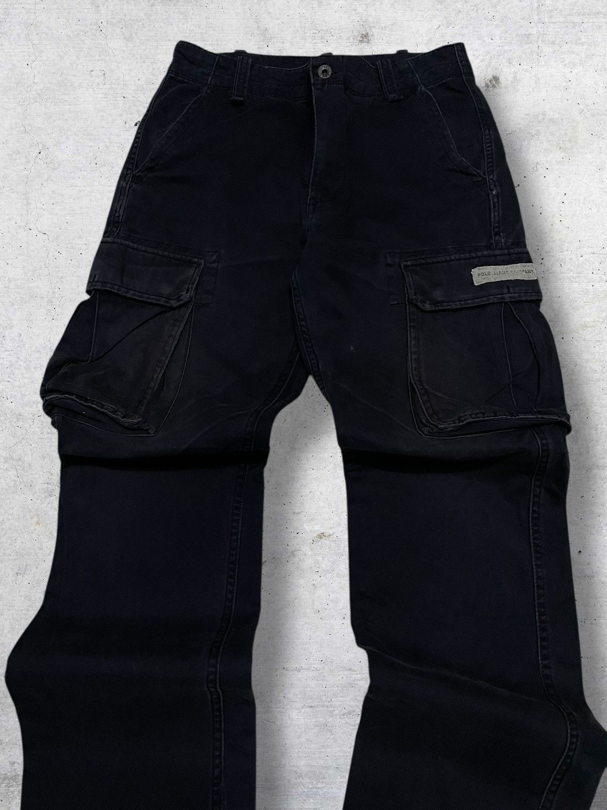 Polo Ralph Lauren VINTAGE POLO RAPLH LAUREN OG 90S DESIGNER DISTRESSED CARGO Size US 29 - 2 Thumbnail