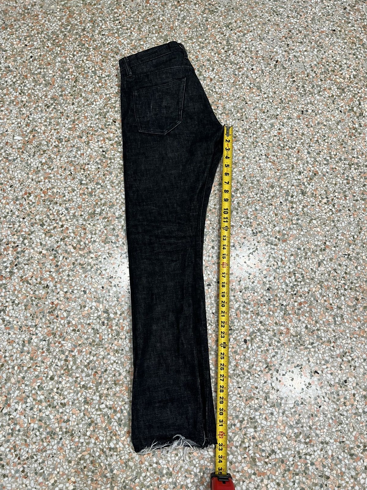 Rogue Territory Rogue Territory Black White Weft SK Jeans 29 Size US 29 - 4 Thumbnail