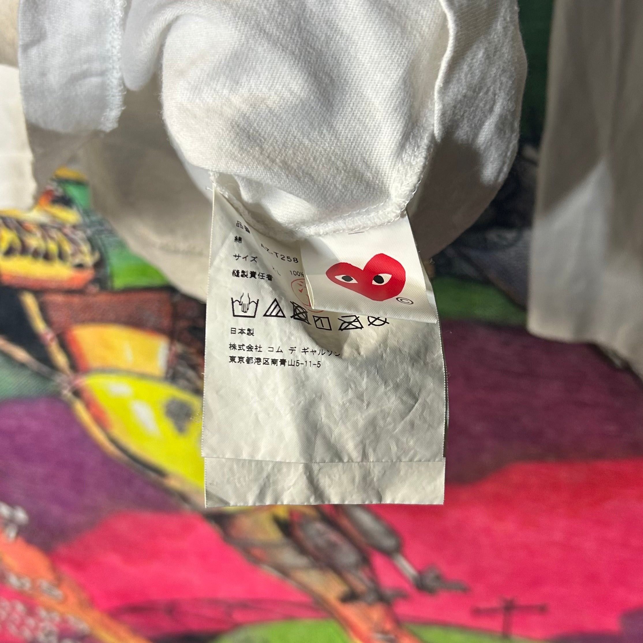 Comme des Garcons Comme Des Garçon PLAY Long Sleeve Tee Size XL Size US XL / EU 56 / 4 - 4 Thumbnail