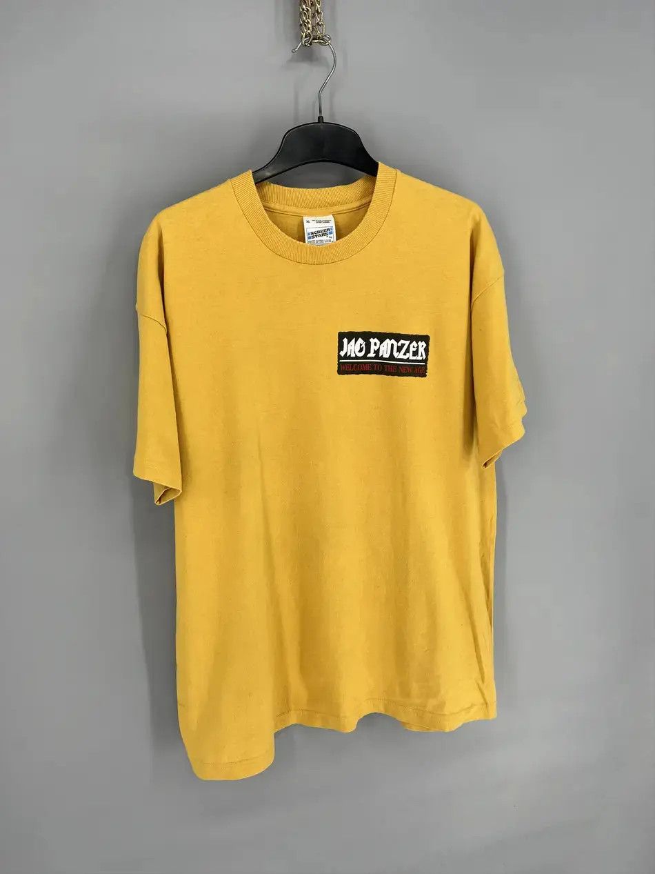 Band Tees Vintage 90s Jag Panzer Mark Briony "The Ace of Mastery" Size US XL / EU 56 / 4 - 2 Thumbnail