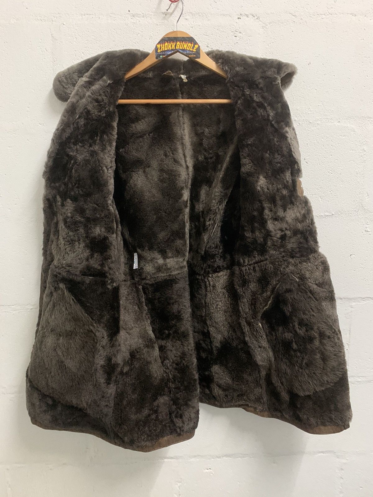 Japanese Brand Vintage Spanische Merino-Llammfelle Coat Jacket Size US M / EU 48-50 / 2 - 7 Thumbnail
