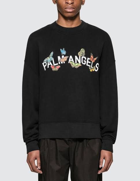 Palm Angels Palm Angels Butterfly Crew Sweat Size XXL Size US XL / EU 56 / 4 - 3 Thumbnail
