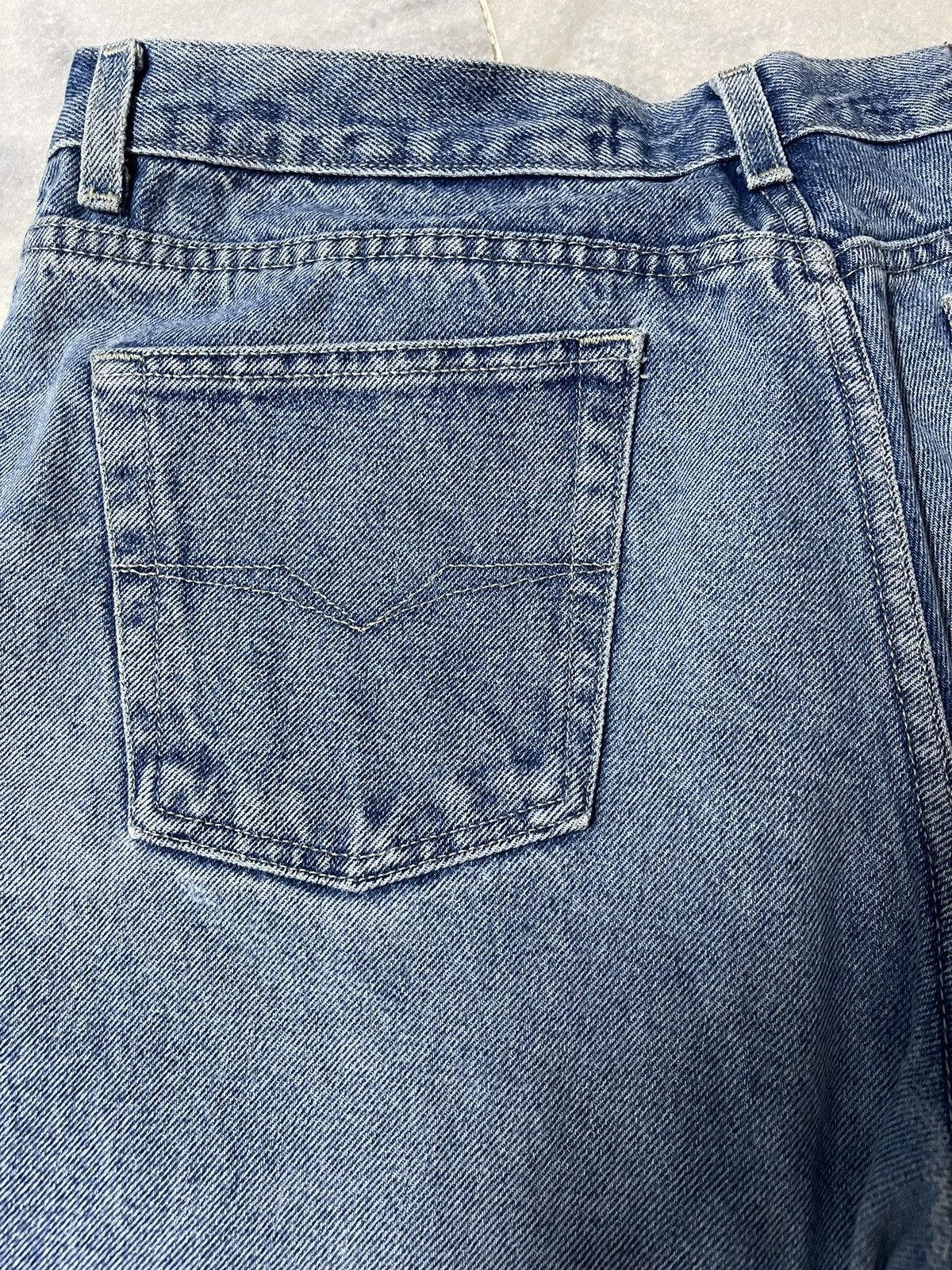 Versace × Versace Jeans Couture × Vintage Vintage Versace Jeans Couture Denim Jeans Blue Size US 34 / EU 50 - 9 Thumbnail