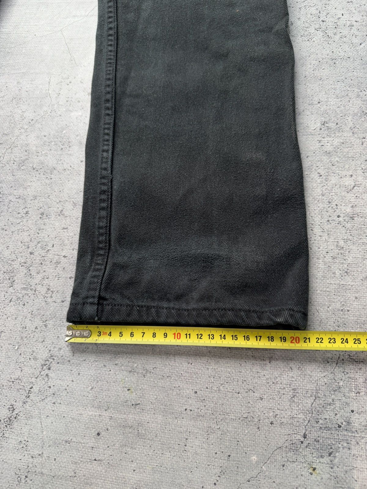 Levi's Vintage Levi's 751 Straight Fit USA Black Denim Opium Jeans Size US 33 - 10 Thumbnail