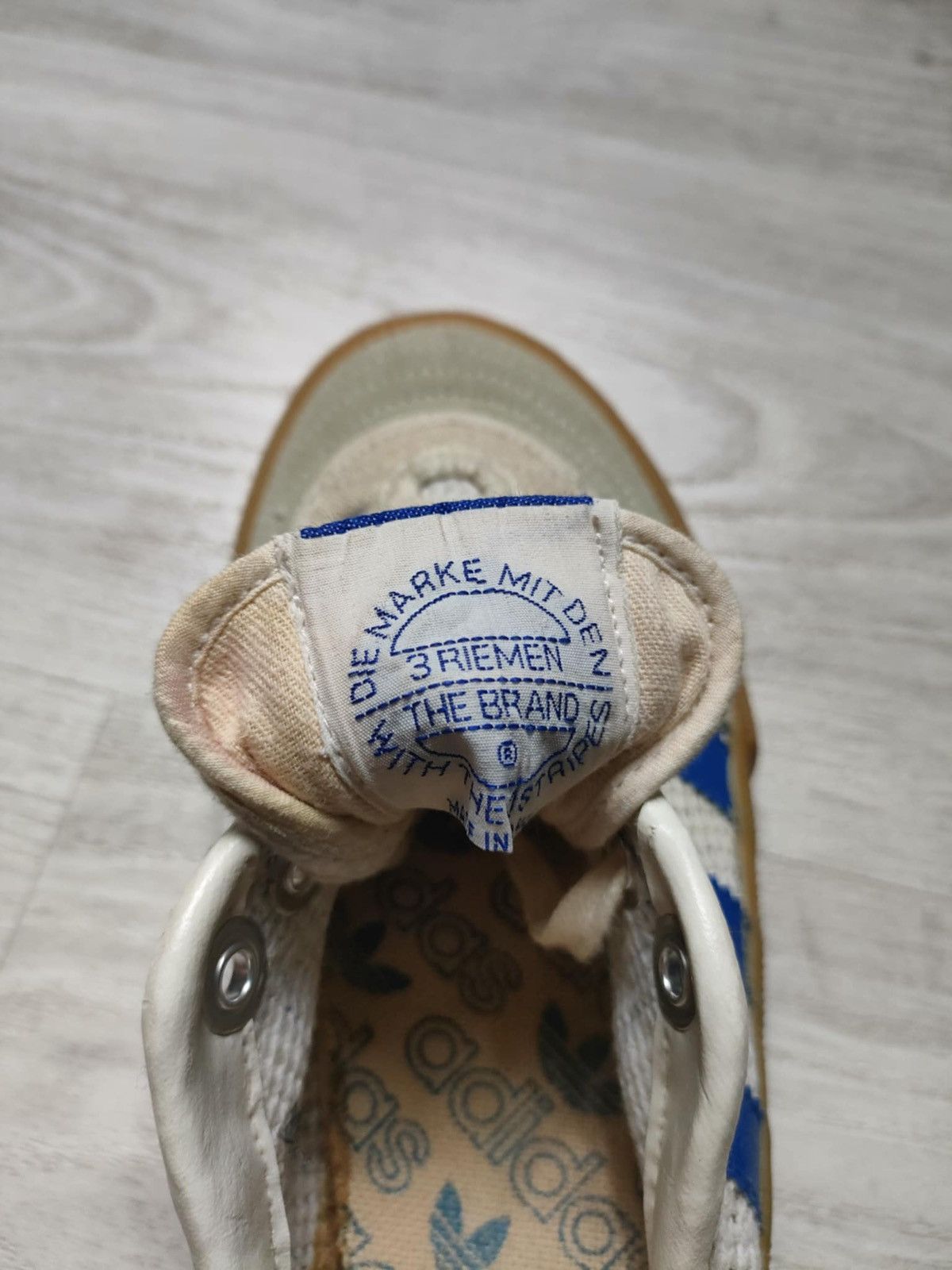 Adidas × Vintage Vintage 80s Adidas GAT samba style sneakers Size US 7 / IT 37 - 5 Thumbnail