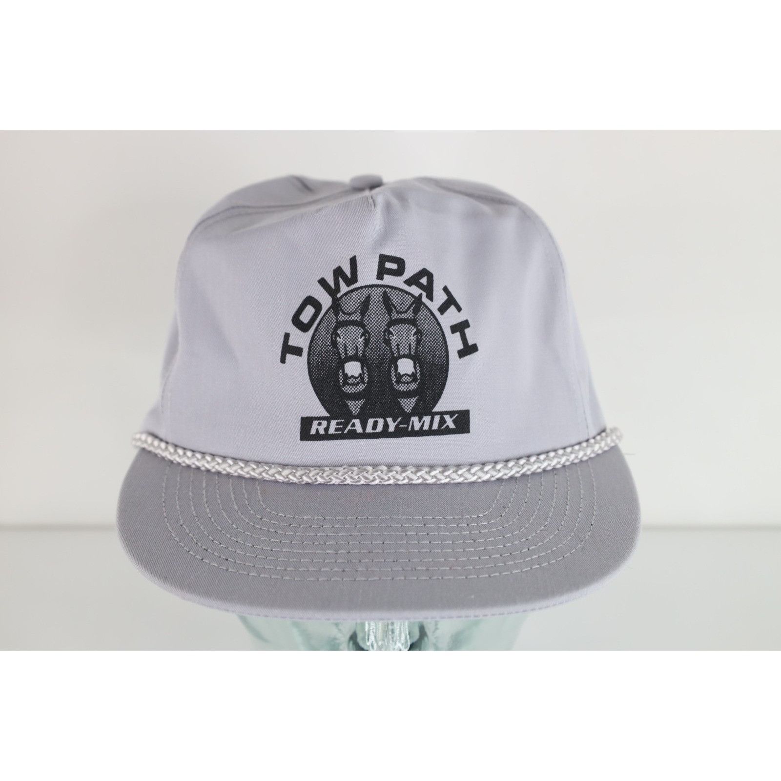 Vintage Vintage 90s Streetwear Tow Path Ready Mix Concrete Hat Size ONE SIZE - 1 Thumbnail