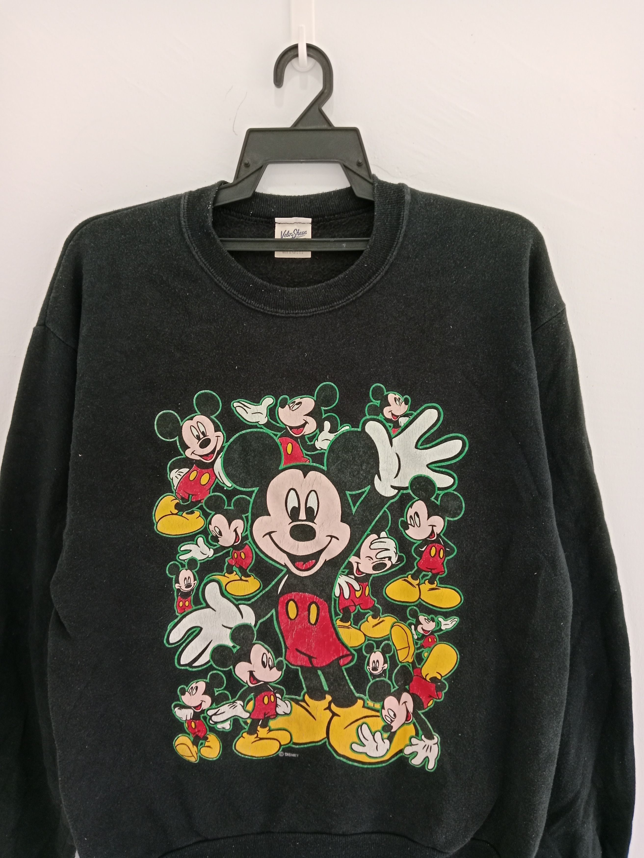 Cartoon Network × Disney × Vintage Vintage 90s Mickey Mouse by Disney Sweatshirt Size US M / EU 48-50 / 2 - 3 Thumbnail