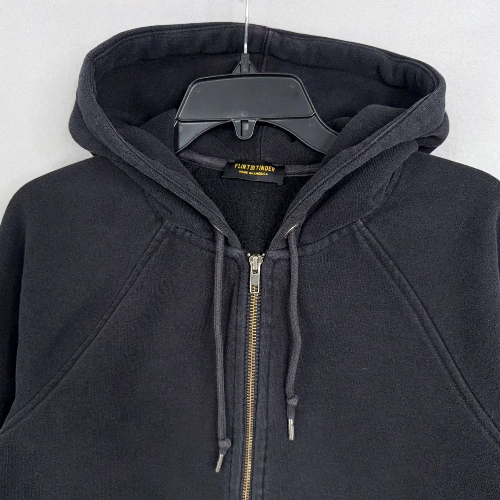 Flint And Tinder Flint and Tinder Hoodie Mens Medium Blue Full Zip Fleece Sweatshirt Made in USA Size US M / EU 48-50 / 2 - 2 Thumbnail