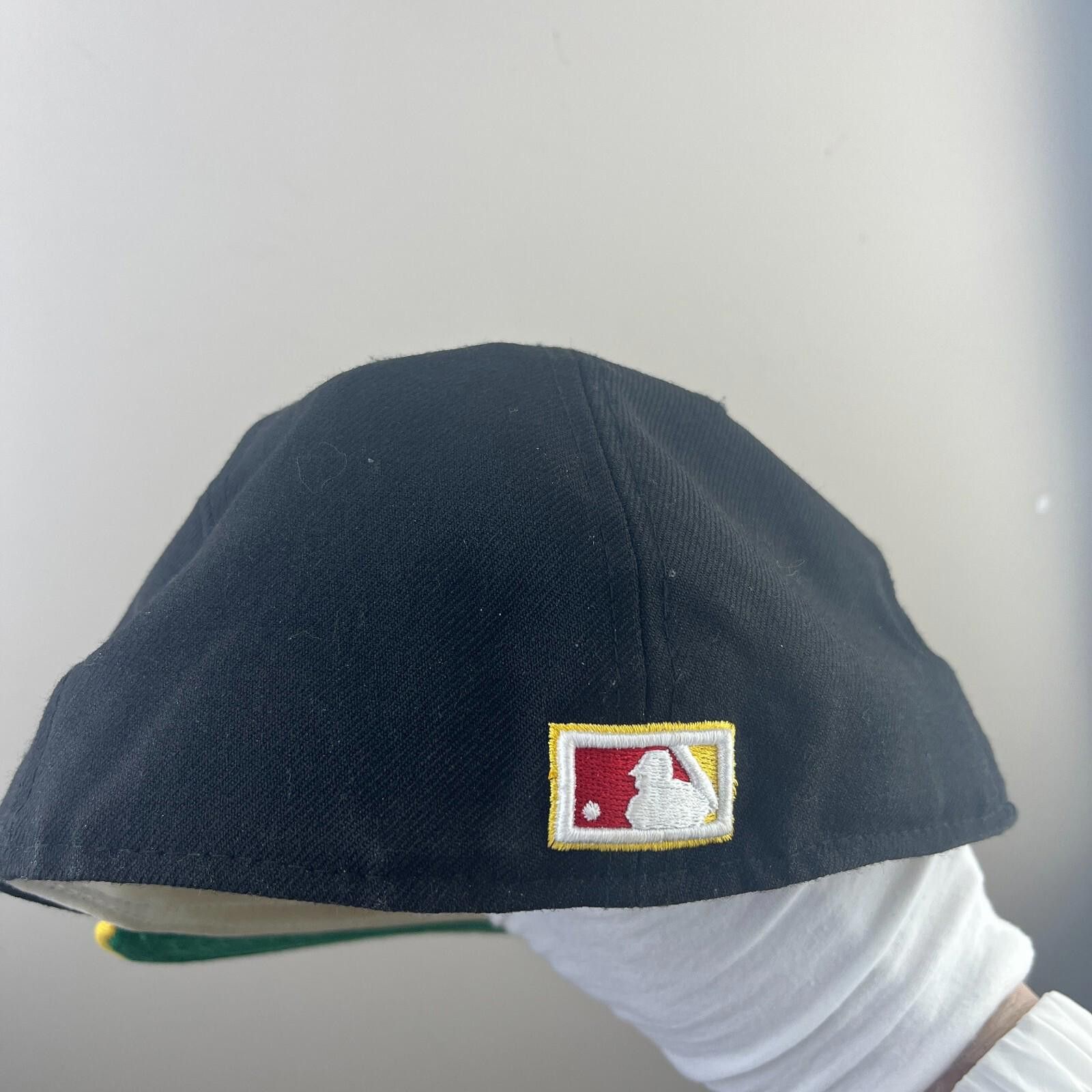 New Era Vintage California Angels New Era Fitted Hat Size 7 1/2 35th Size ONE SIZE - 5 Thumbnail