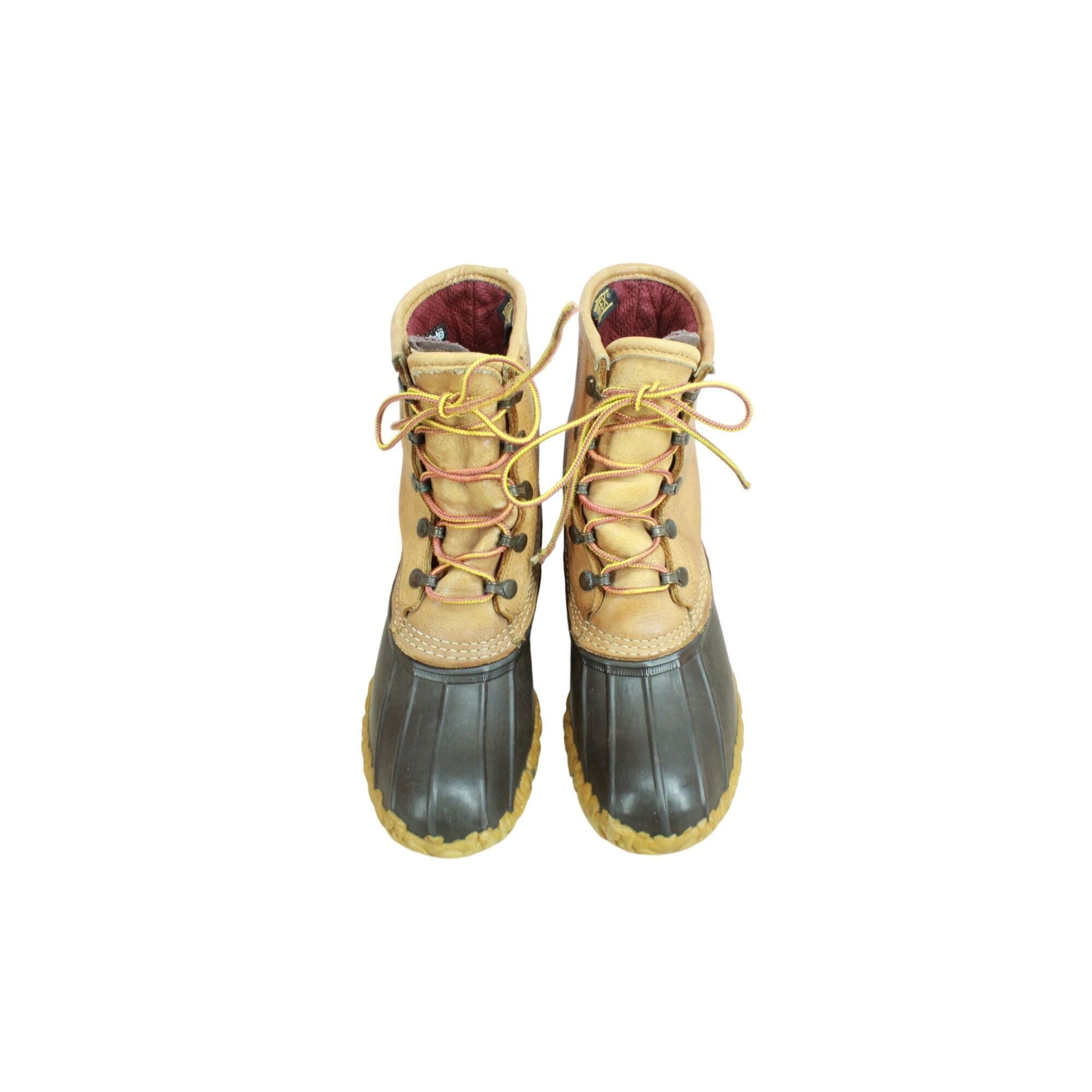 Goretex × L.L. Bean LL Bean Women's Bean Boots 8" Goretex Insulated Duck Boots Size US 7 / IT 37 - 4 Thumbnail