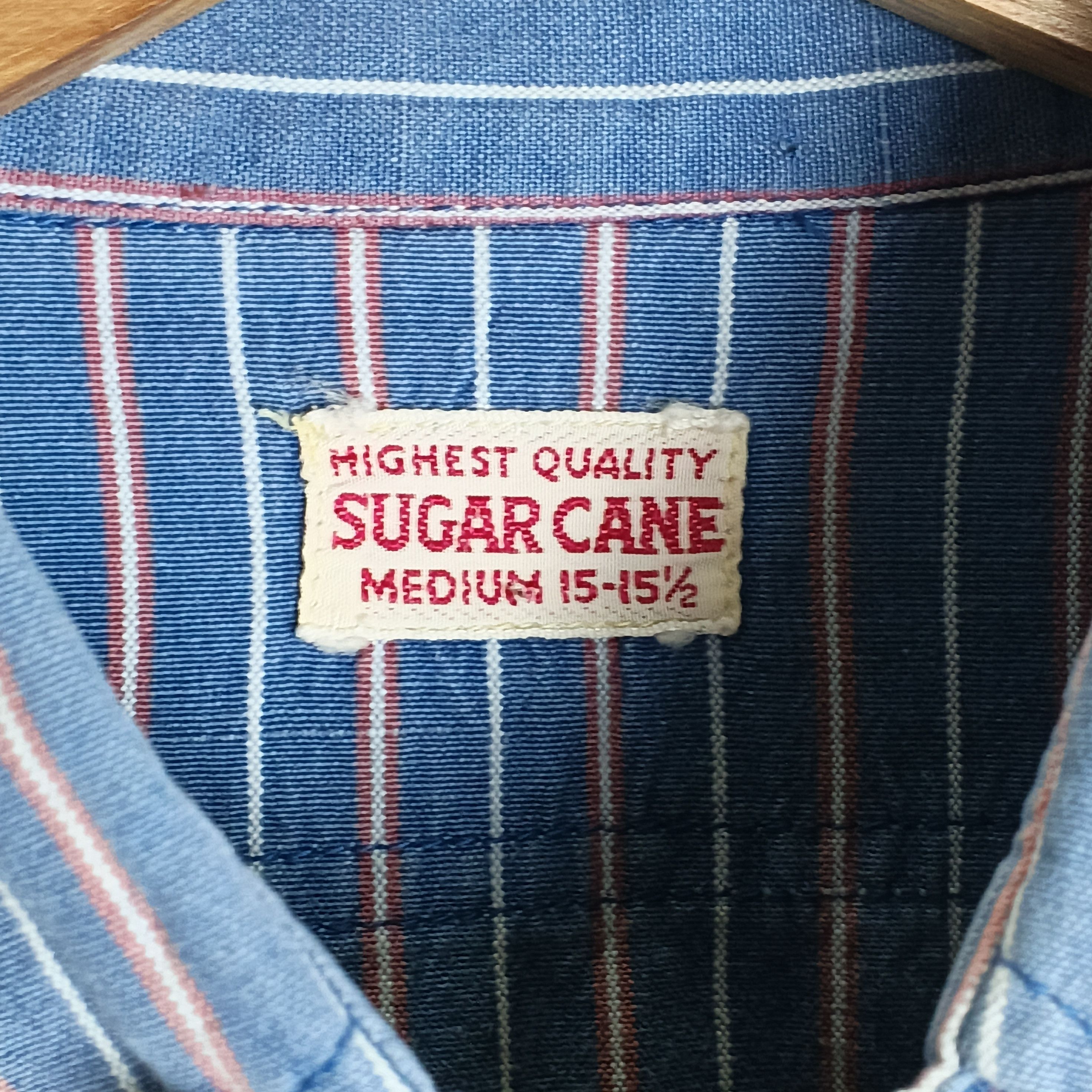 Sugar Cane Vintage Sugar Cane Striped Western Shirt Toyo Enterprise Size US M / EU 48-50 / 2 - 5 Thumbnail