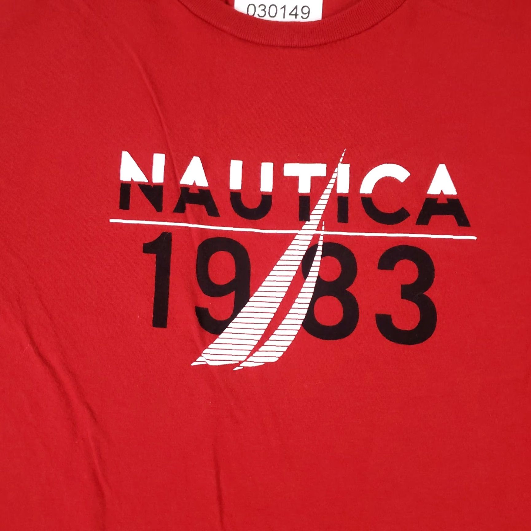 Nautica VINTAGE Nautica Shirt Mens XL Red Crew Neck Short Sleeve Logo T-Shirt Modern American Sports Classic 2020s Mens Size US XL / EU 56 / 4 - 2 Thumbnail