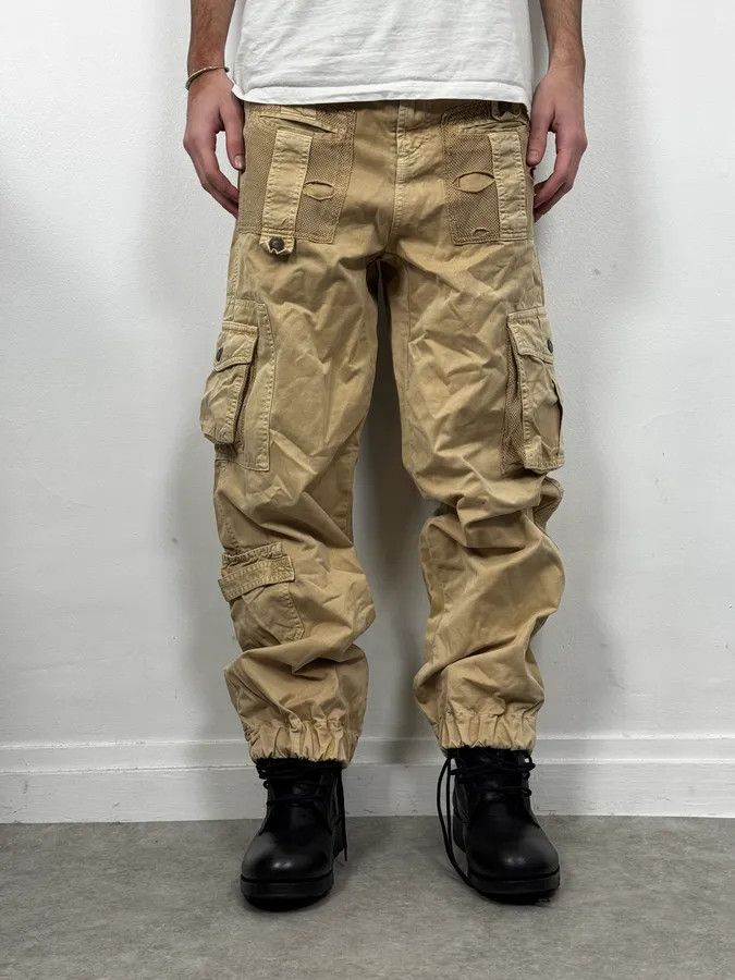 Dolce & Gabbana SS2003 Dolce & Gabbana Beige Cargo Utility Pants Size US 32 / EU 48 - 1 Thumbnail