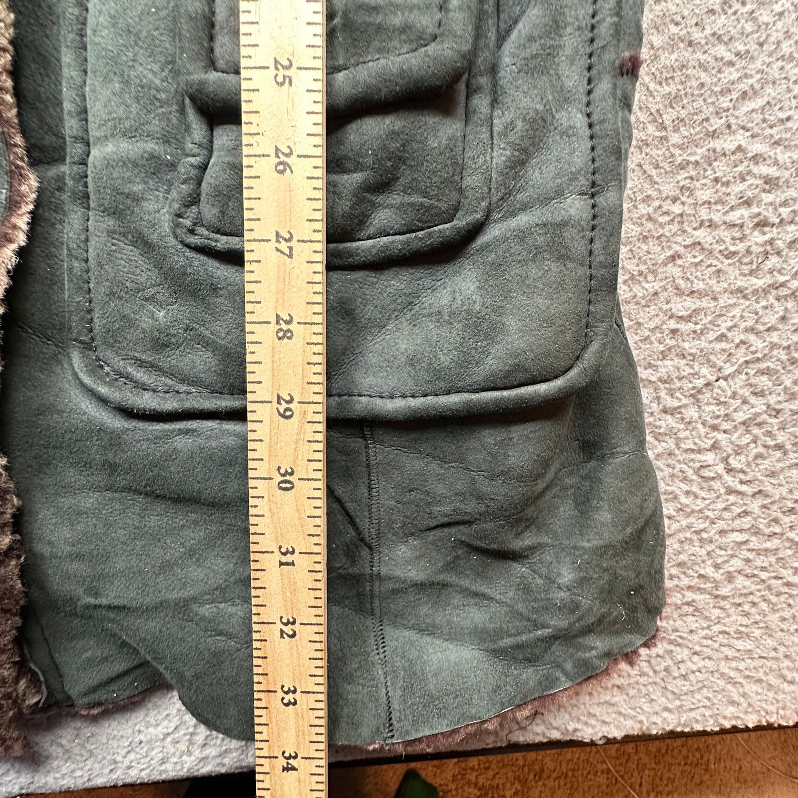 Sinclair Global Vintage Sinclair Genuine Sheep Shearling Coat Men 42 Italy Size US M / EU 48-50 / 2 - 7 Thumbnail