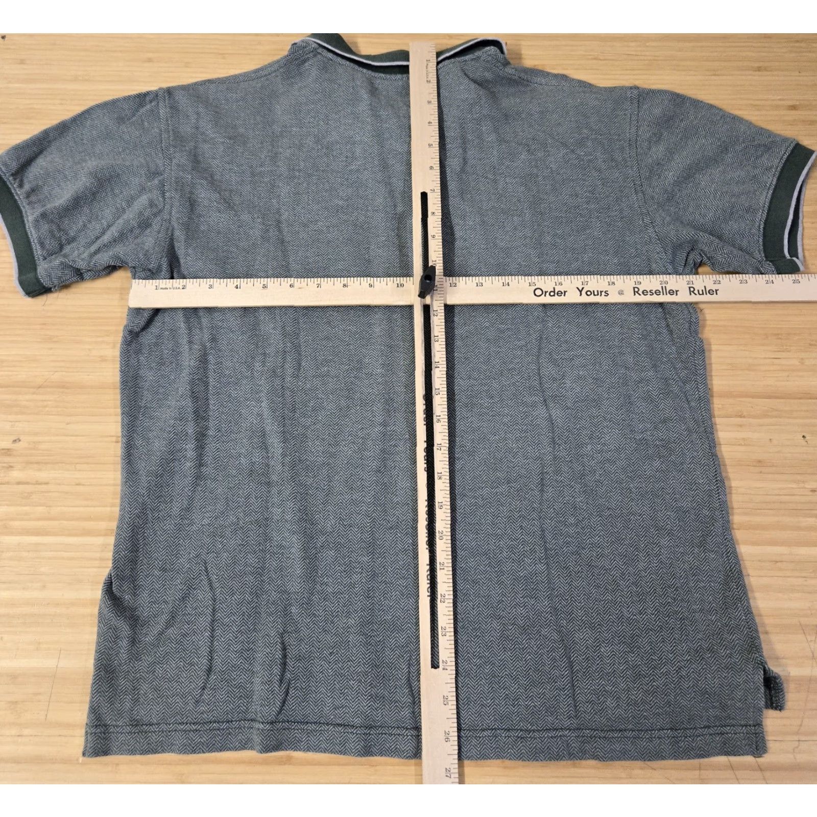 Vintage VINTAGE Daffy Duck Polo Shirt Mens M Golf 90s Warner Bros Studio Store Gray Short Sleeve Collared 100% Cotton Herringbone Size US M / EU 48-50 / 2 - 5 Thumbnail