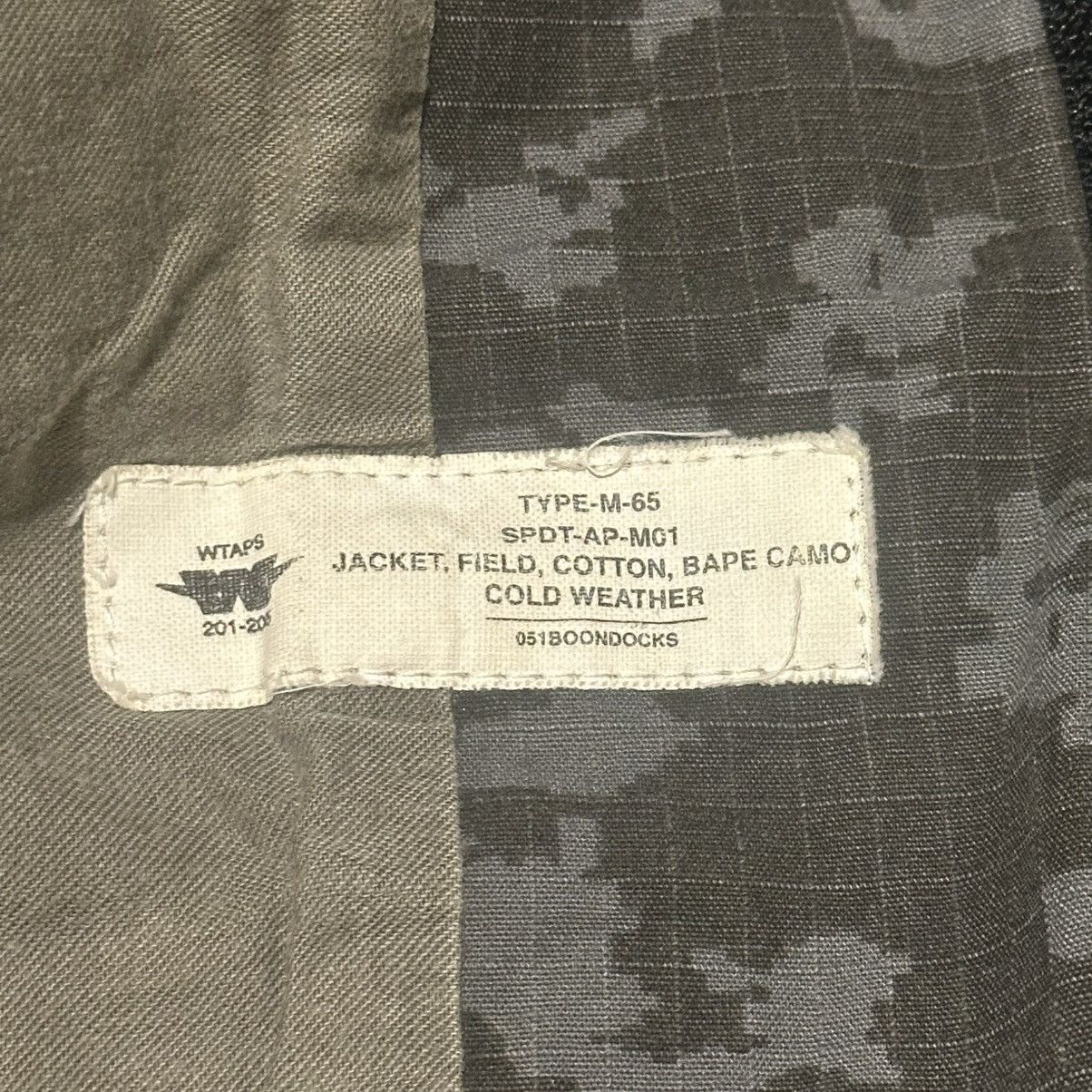 Bape × Wtaps bape x wtaps m65 jacket digi camo M Size US L / EU 52-54 / 3 - 5 Thumbnail