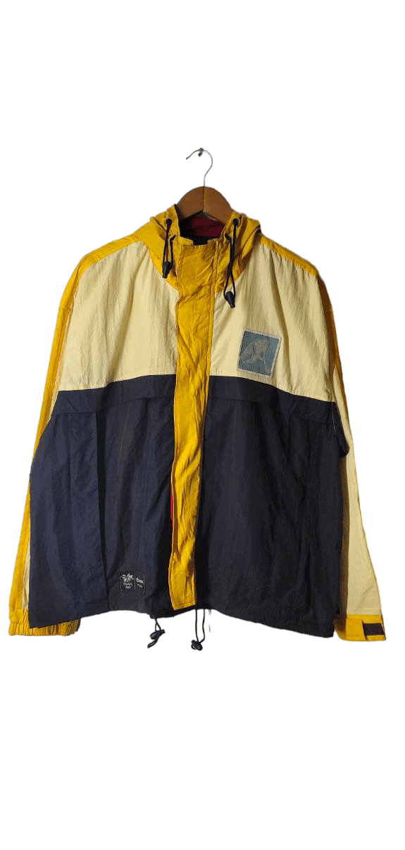 VINTAGE OLYMPIC 90 NAGANO MIZUNO TOYOTA WINDBREAKER JACKET
