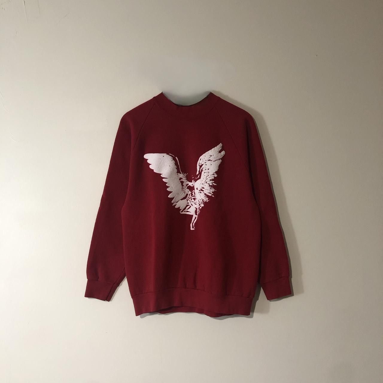 Vintage Red "When I get Rich" Sweatshirt, n/a (fits like M) Size US M / EU 48-50 / 2 - 2 Thumbnail