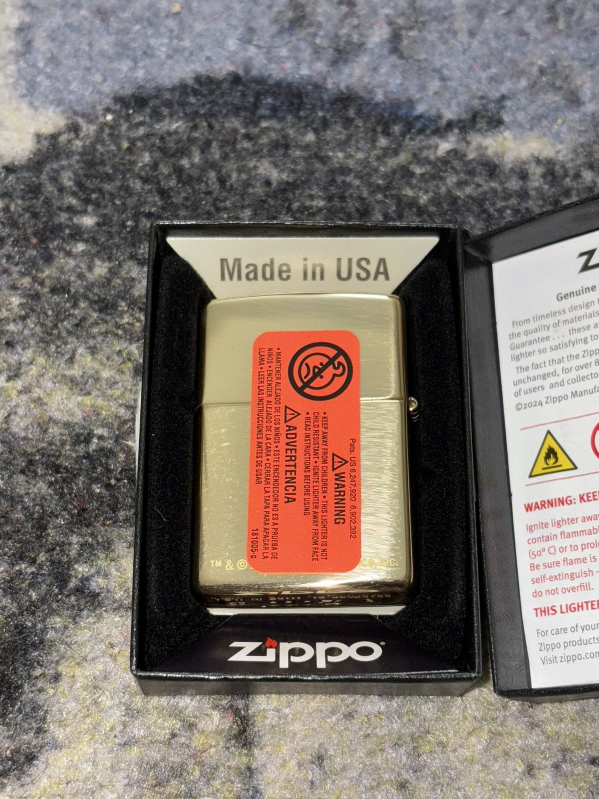 Kith Kith x The Sopranos Zippo Lighter Gold Size ONE SIZE - 2 Thumbnail