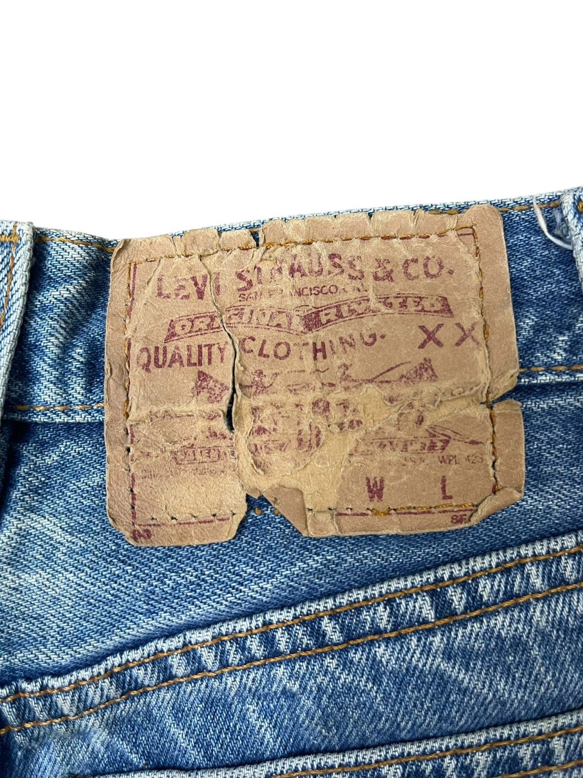Levi's Vintage Levi’s Ladies Jeans Streetwear Size 25" / US 0 / IT 36 - 4 Thumbnail