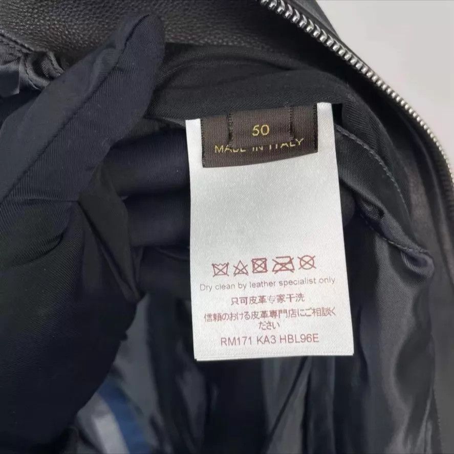 Louis Vuitton LV Short Biker Jacket Black 50 Size US M / EU 48-50 / 2 - 3 Thumbnail