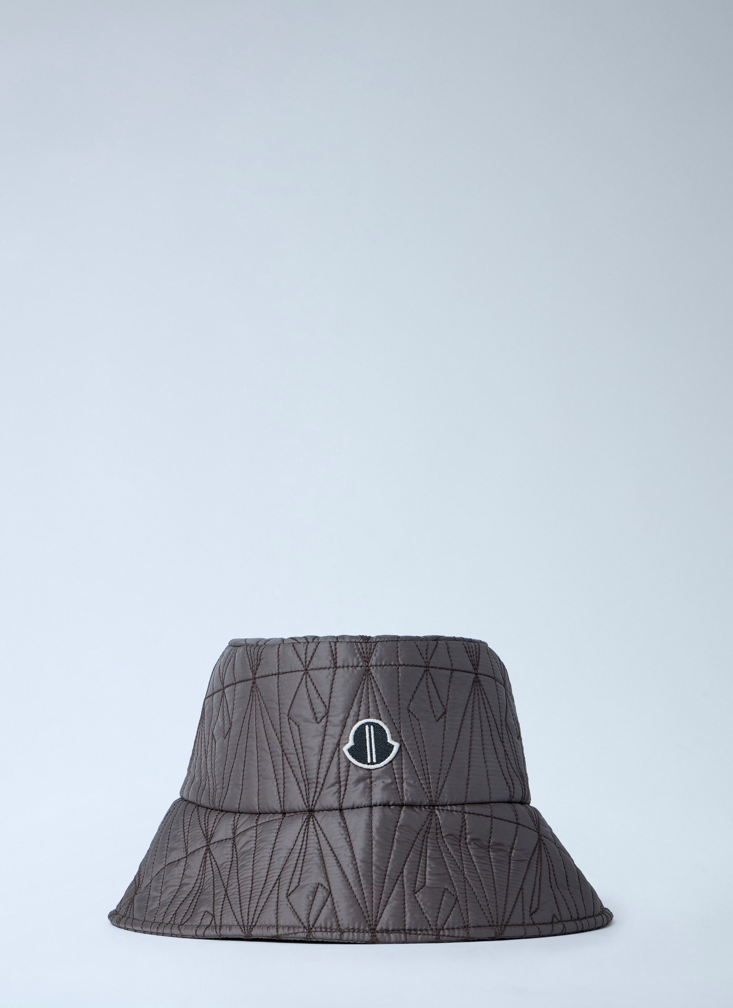 Moncler MONCLER x Edward Enninful Logo Patch Wool Balaclava Black 