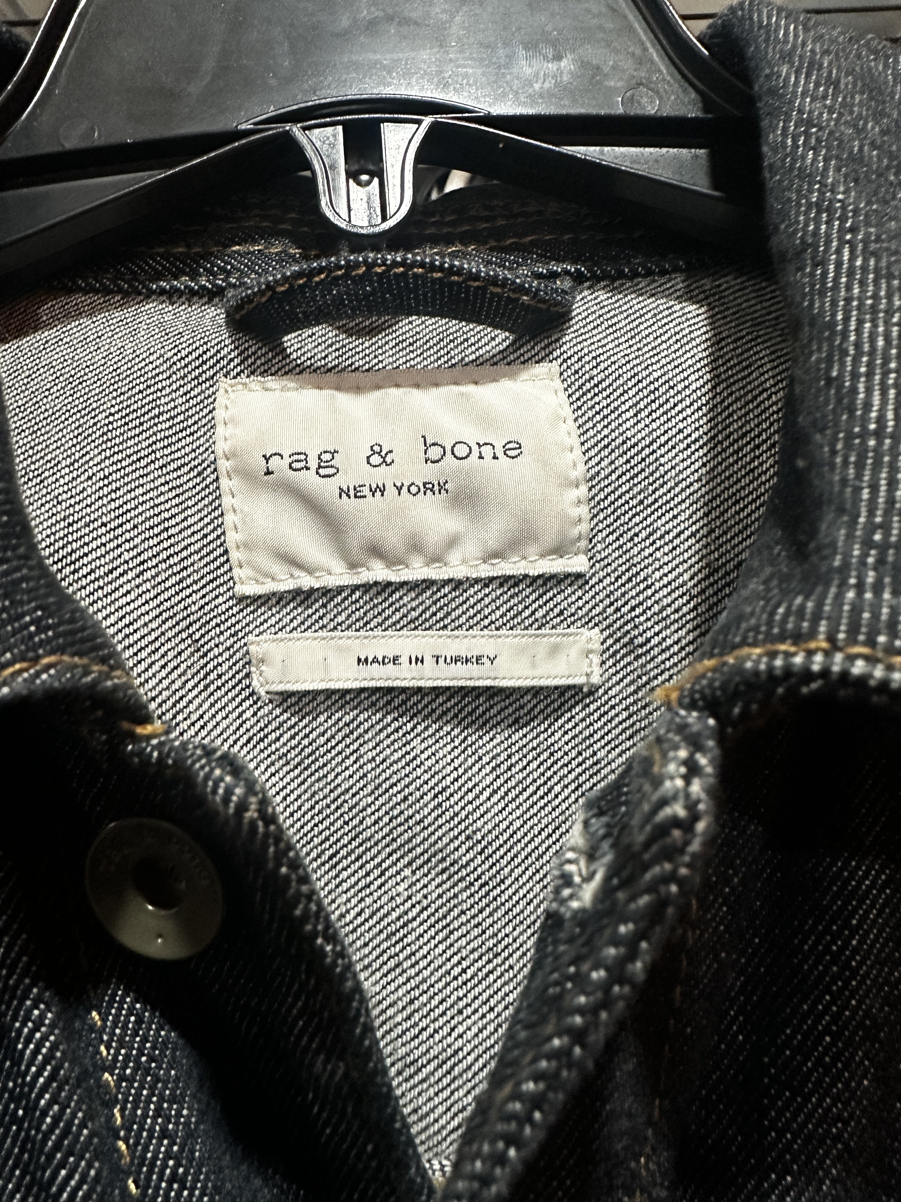 Rag & Bone Owen Denim Trucker Jacket Size US XS / EU 42 / 0 - 2 Thumbnail