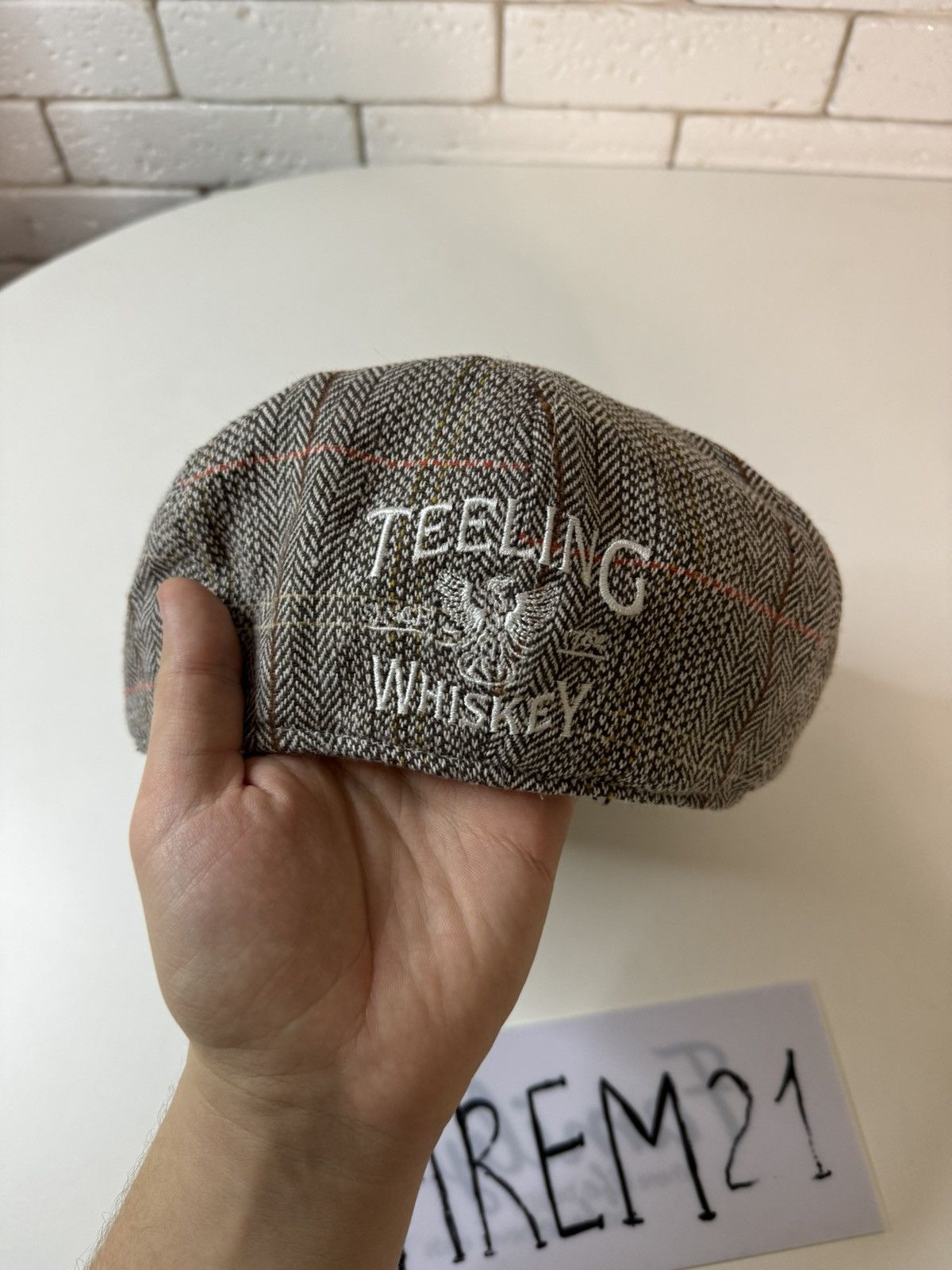 Vintage Teeling Whiskey cap hat Size ONE SIZE - 3 Thumbnail