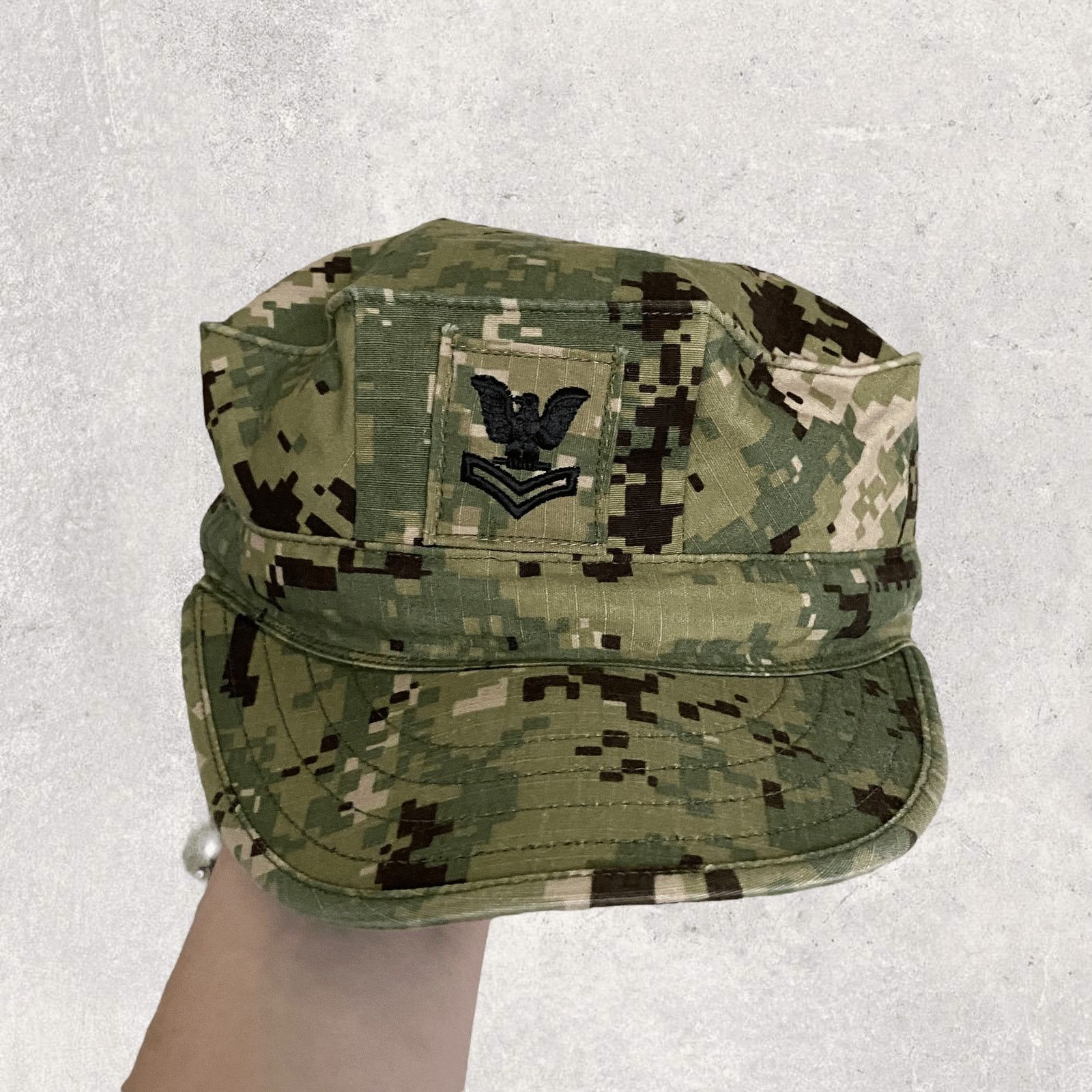 Vintage Vintage Y2K US Marines Digital Camo Hat 7 1/2 Embroidered Size ONE SIZE - 1 Thumbnail