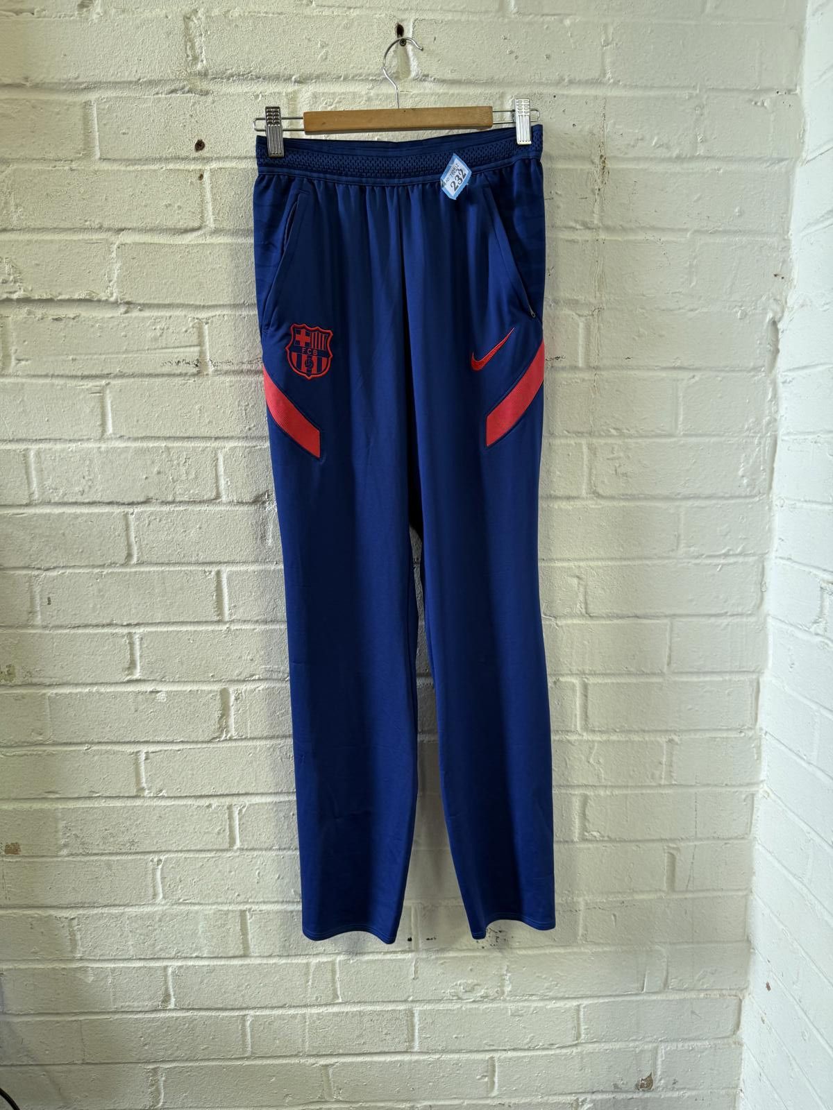 Nike Nike Barcelona Men's Blue and Red Sweatpants Size US 36 / EU 52 - 1 Thumbnail