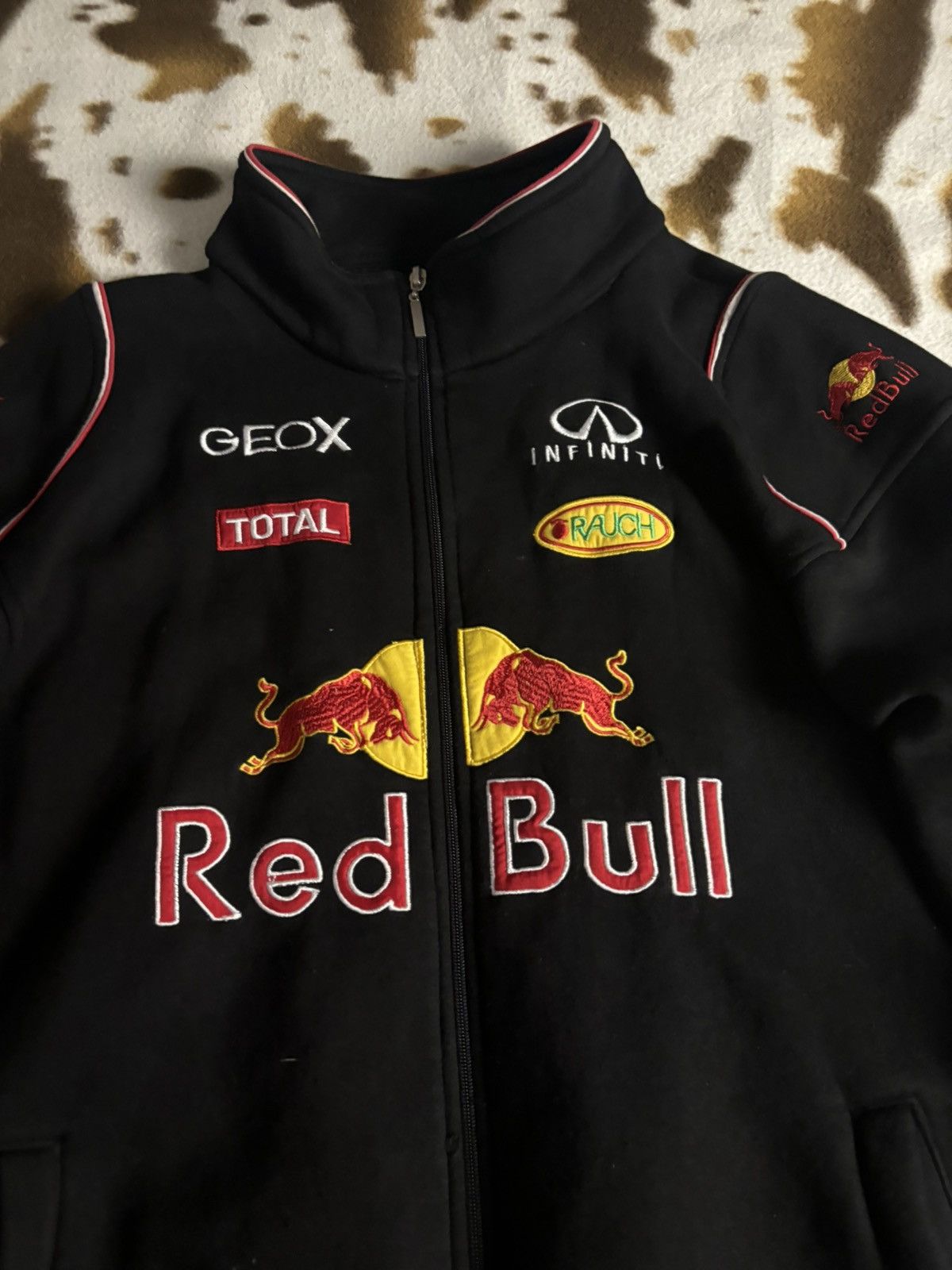 Red Bull Vintage Race jacket Red Bull size xl-xxl Size US XL / EU 56 / 4 - 4 Thumbnail