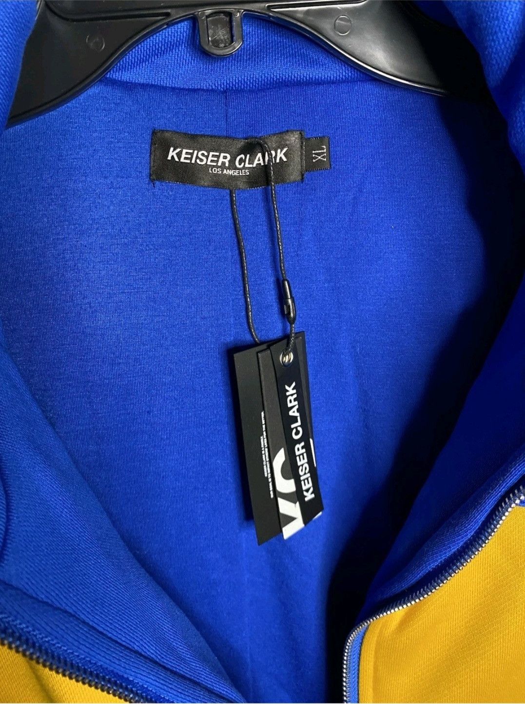 Keiser Clark keiser clark moon rocks Blue Yellow puffer Full Zip Size XL Size US XL / EU 56 / 4 - 3 Thumbnail