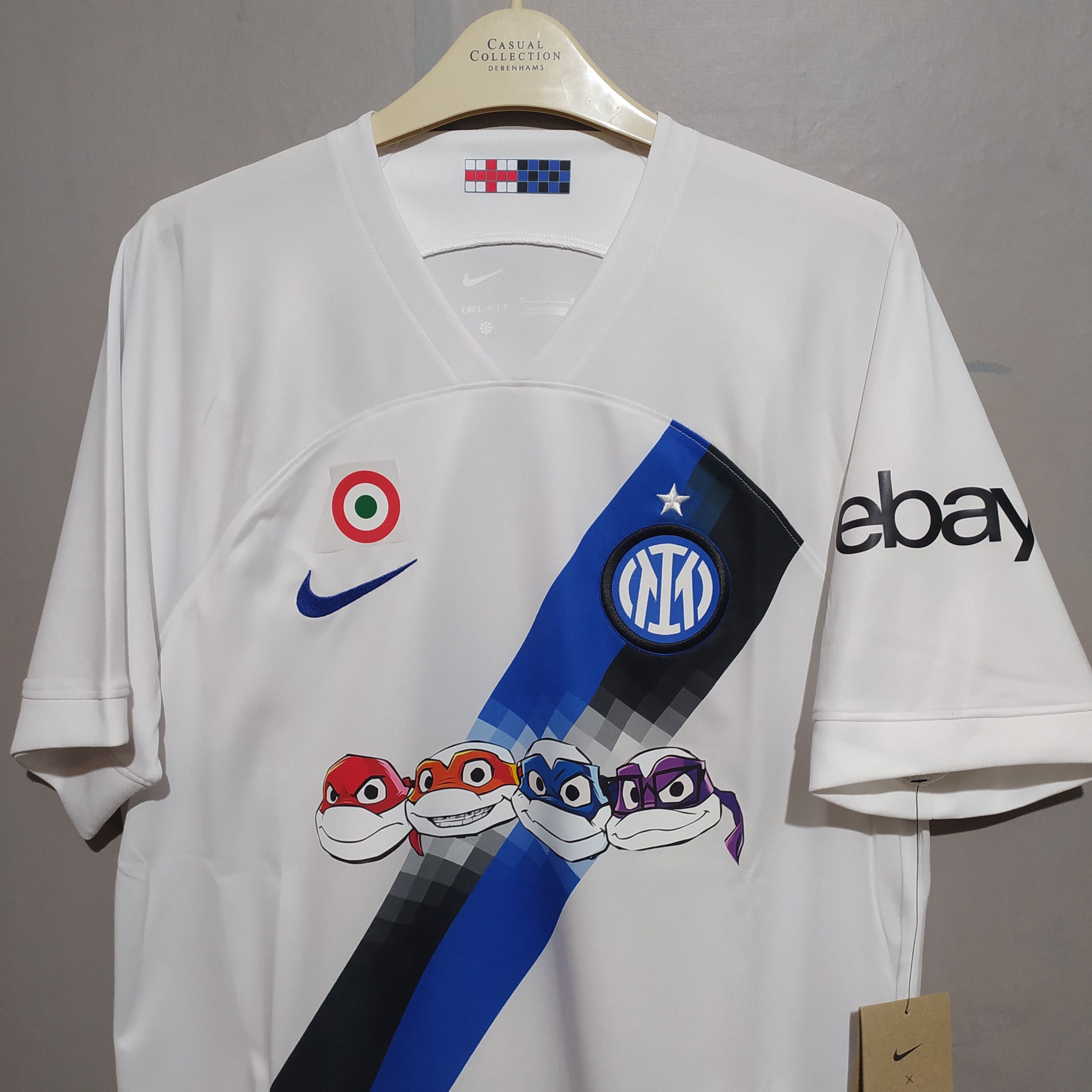 Nike Nike x Inter Milan 23/24 x Ninja Turtles Away Jersey Size US M / EU 48-50 / 2 - 5 Thumbnail